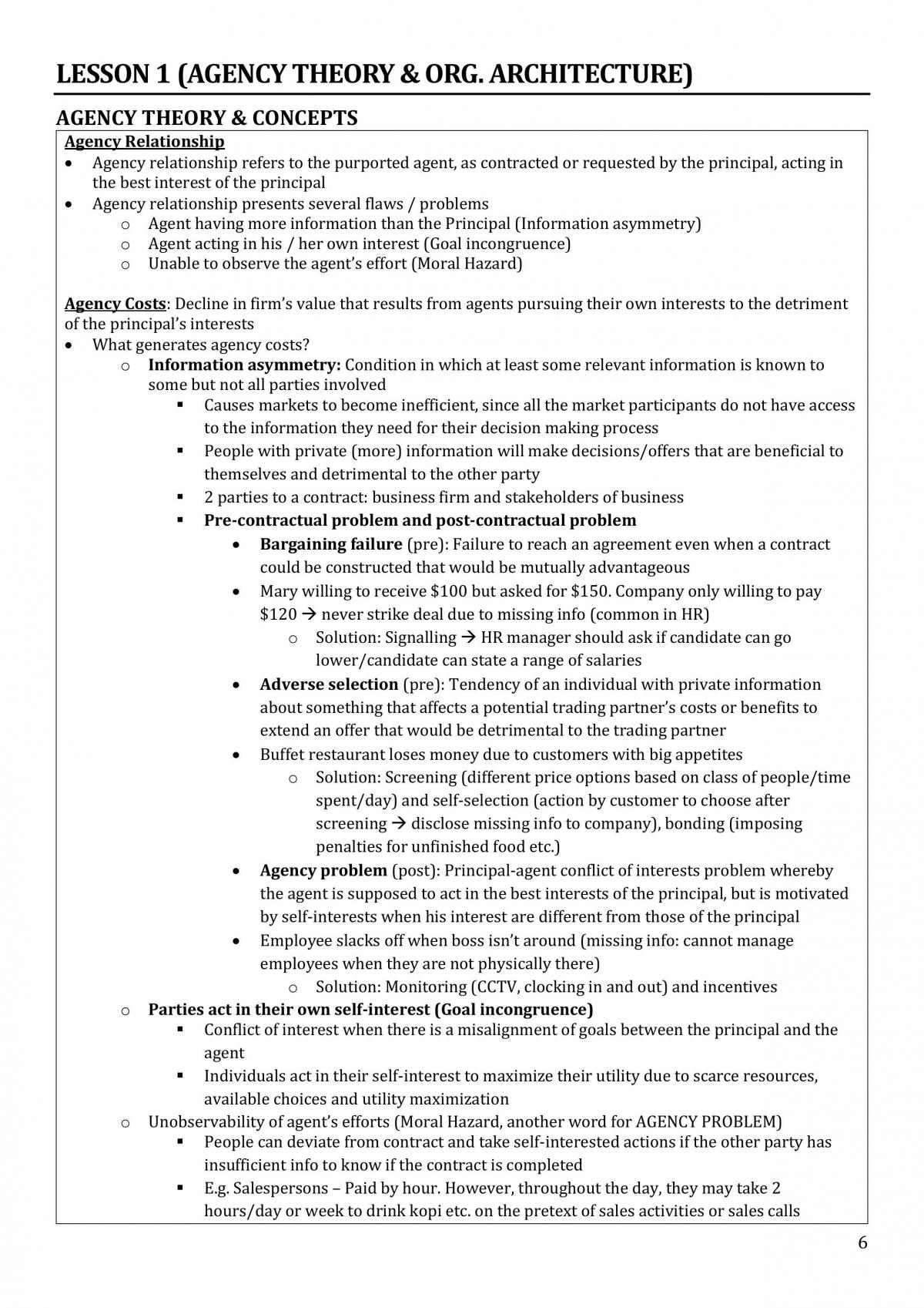 AC2105 Accounting for Decision Making & Control Notes - Page 6