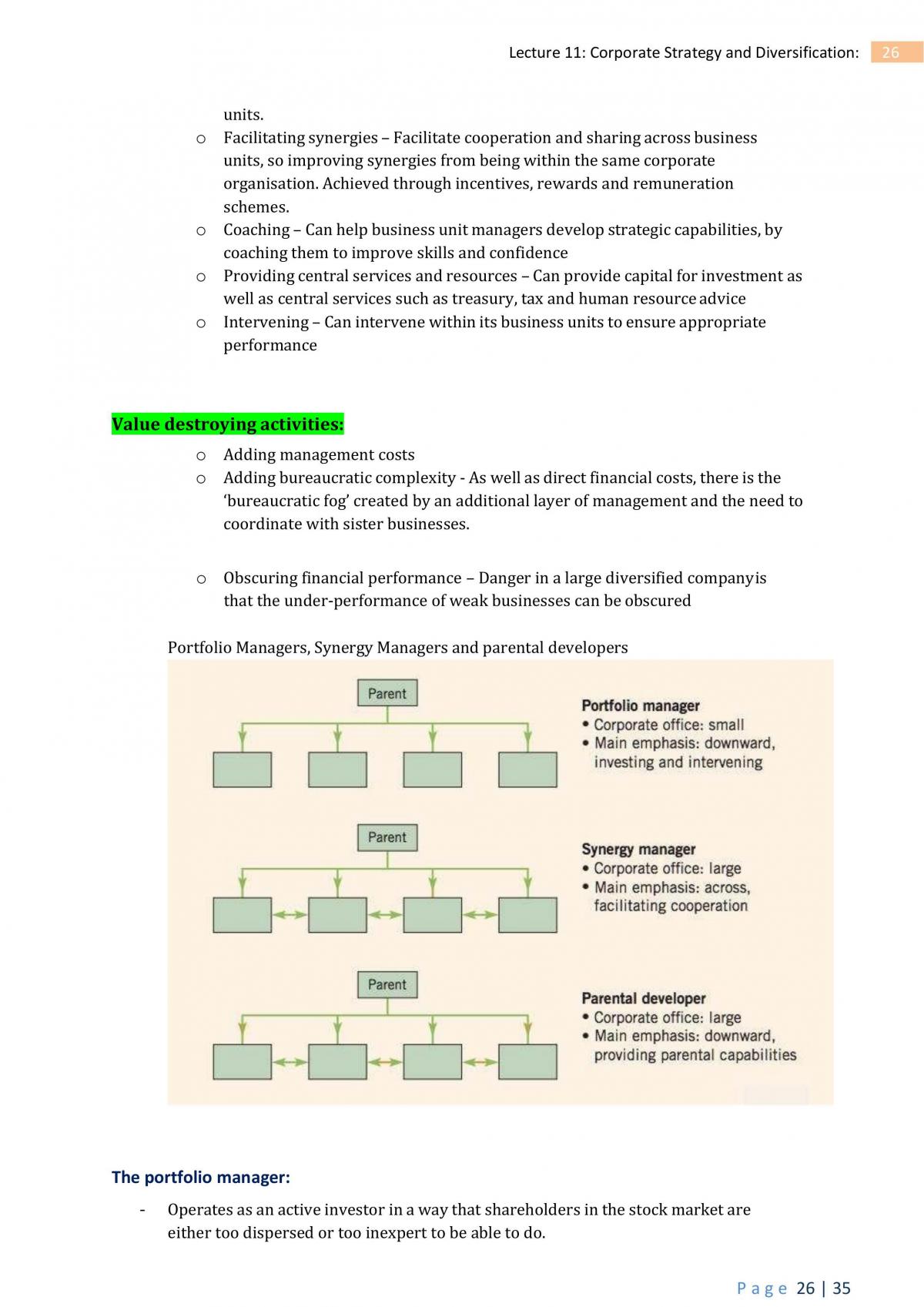 Foundations of Strategy Completed Modules Notes - Page 26