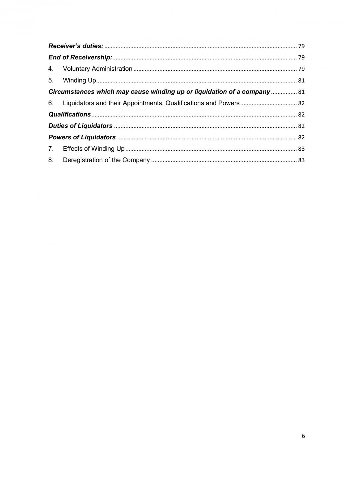 Corporations Law - LAW251 - Page 6