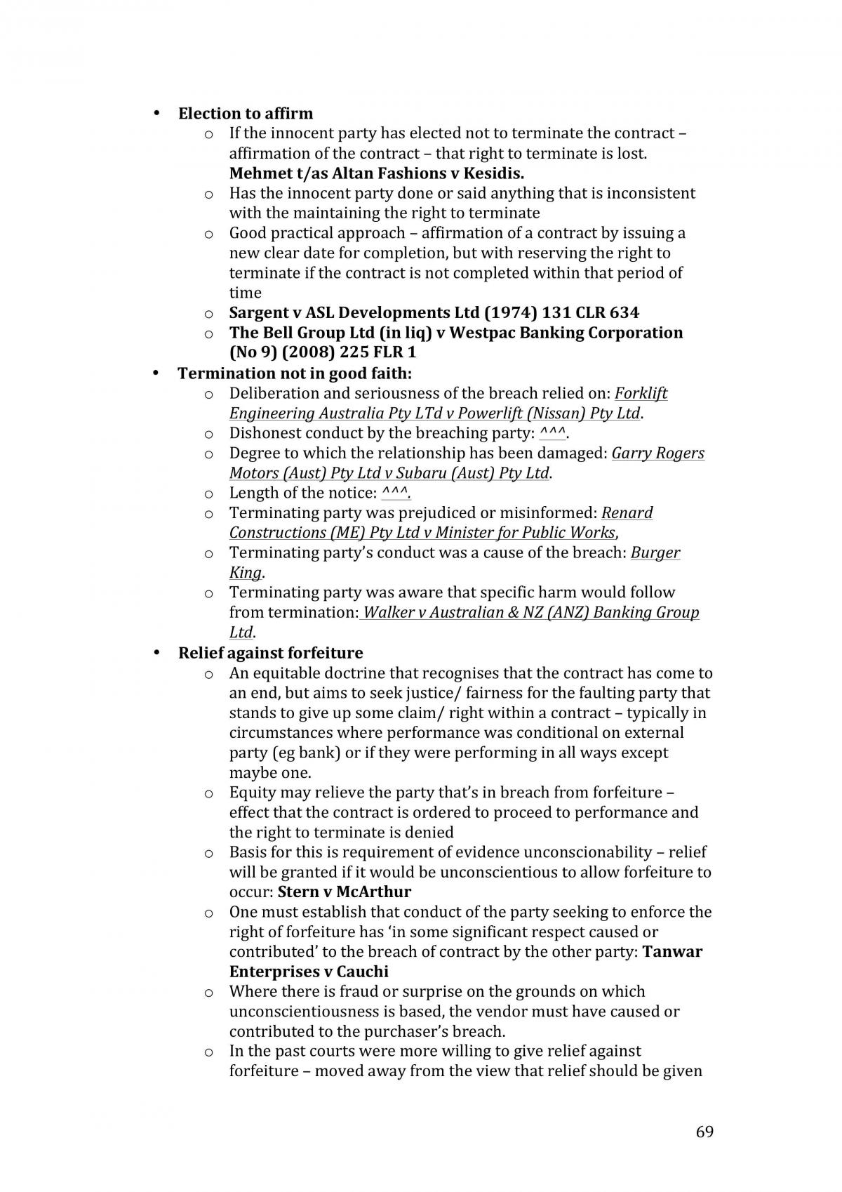 Contracts Notes MQ - Page 69