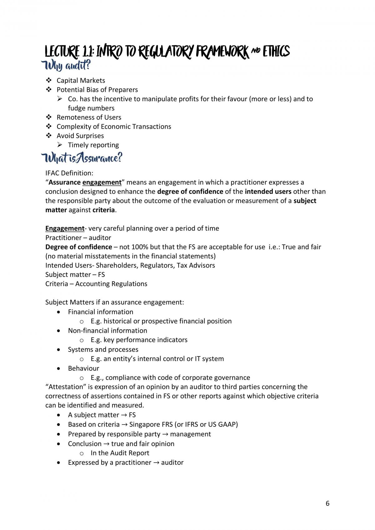 Complete revision guide for Audit - Page 6