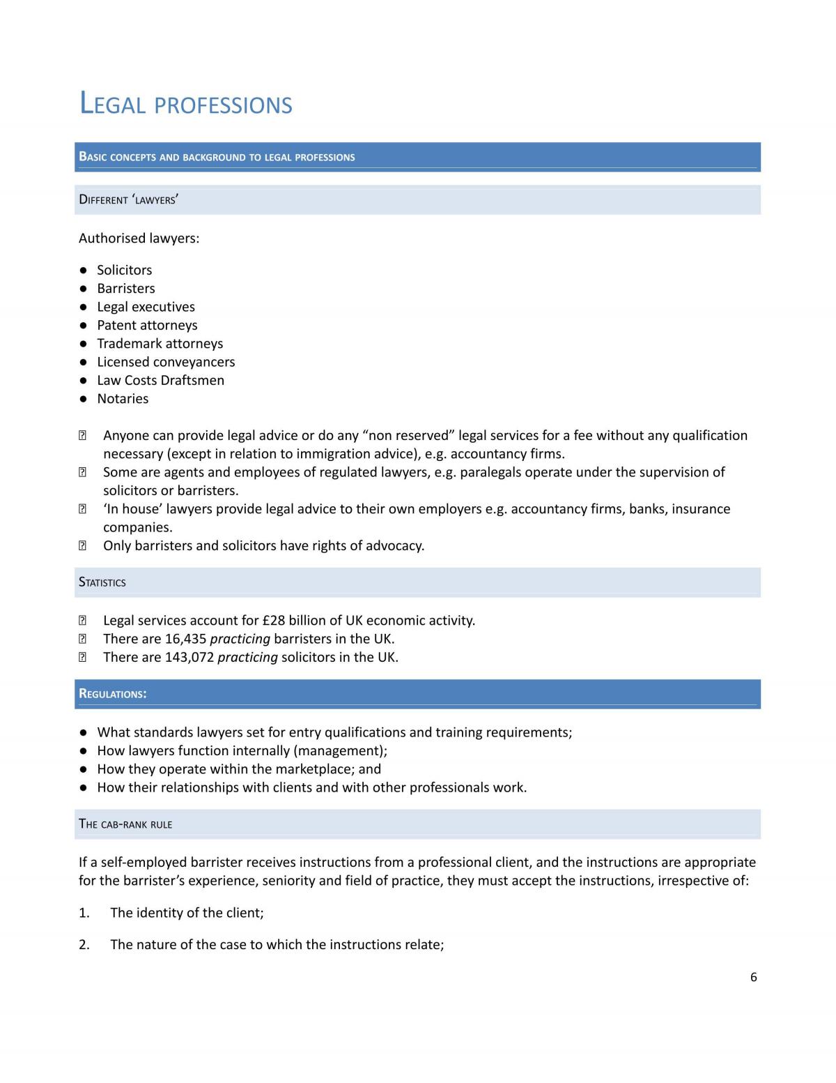 Complete Legal System in Practice Notes - Page 6