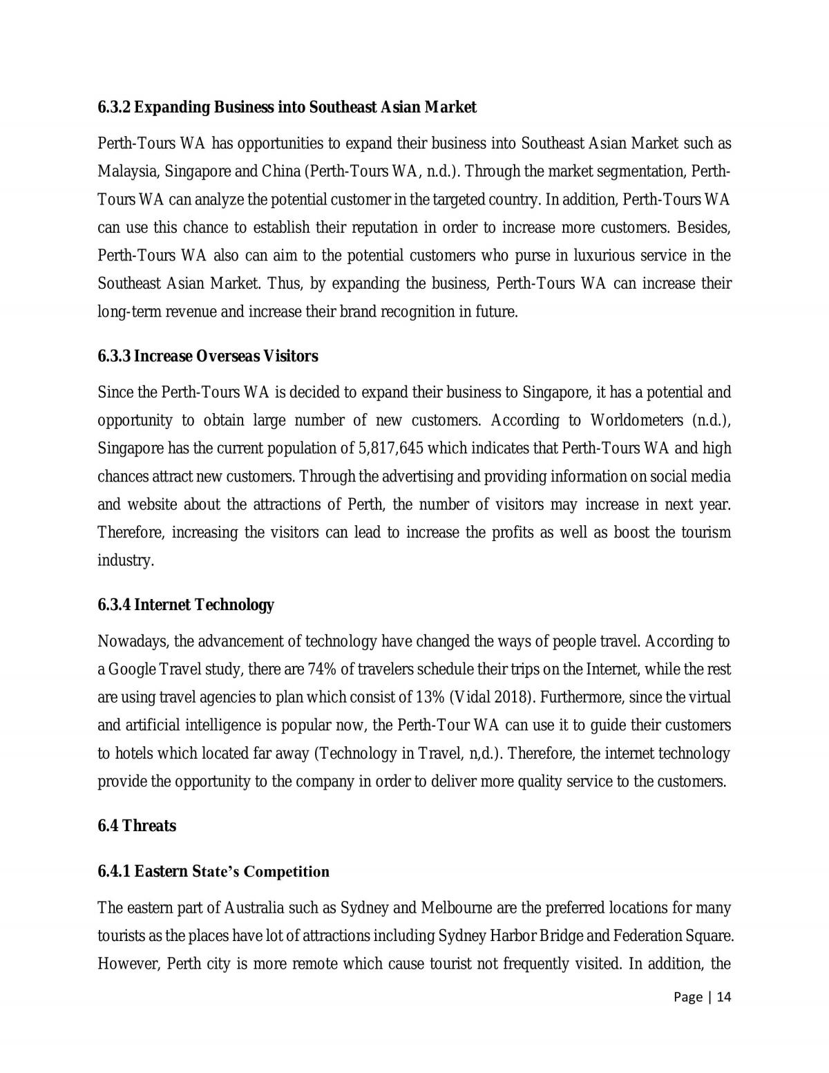 Feasibility Study - Page 18