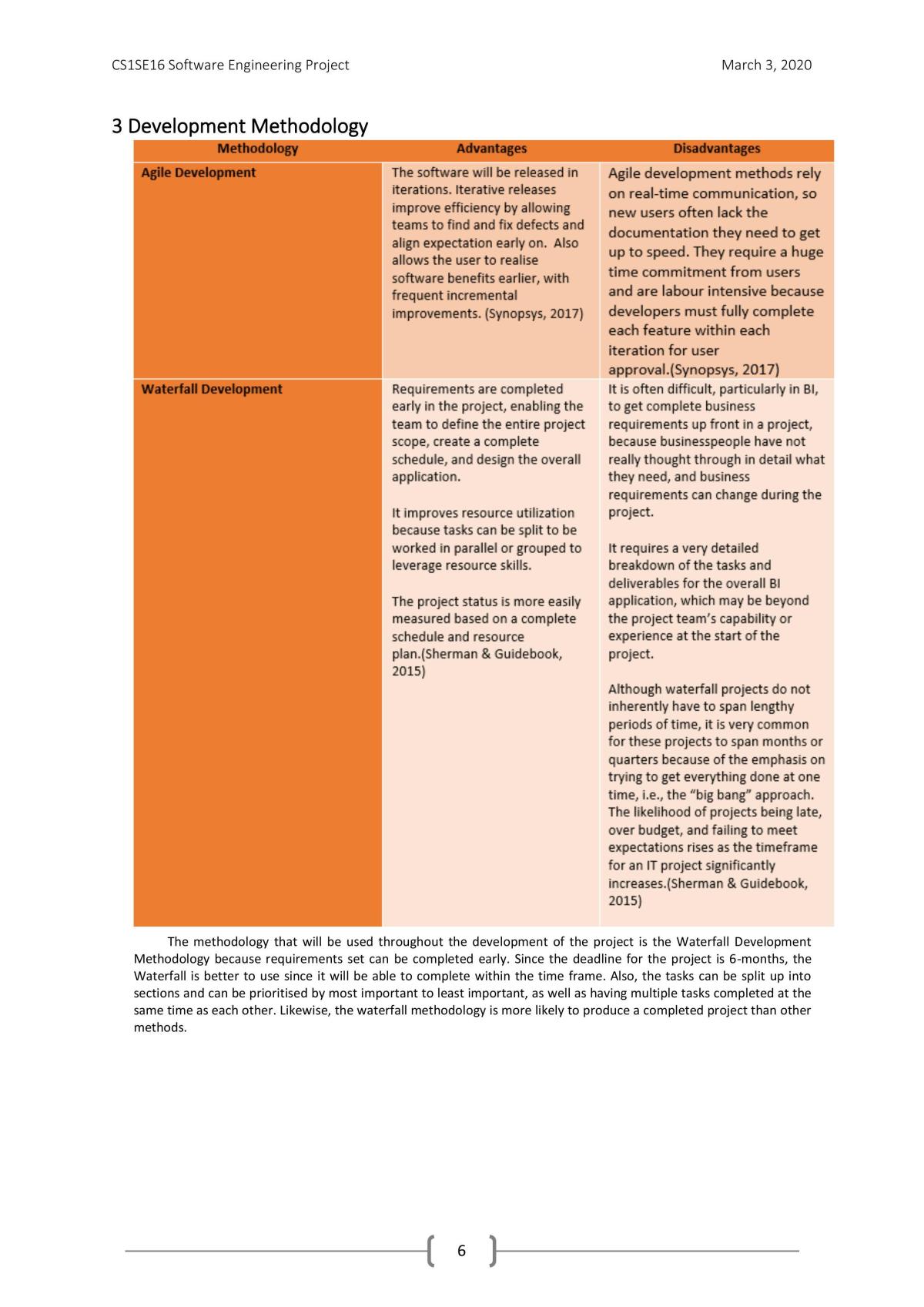 Software Engineering Individual Project Report - Page 0