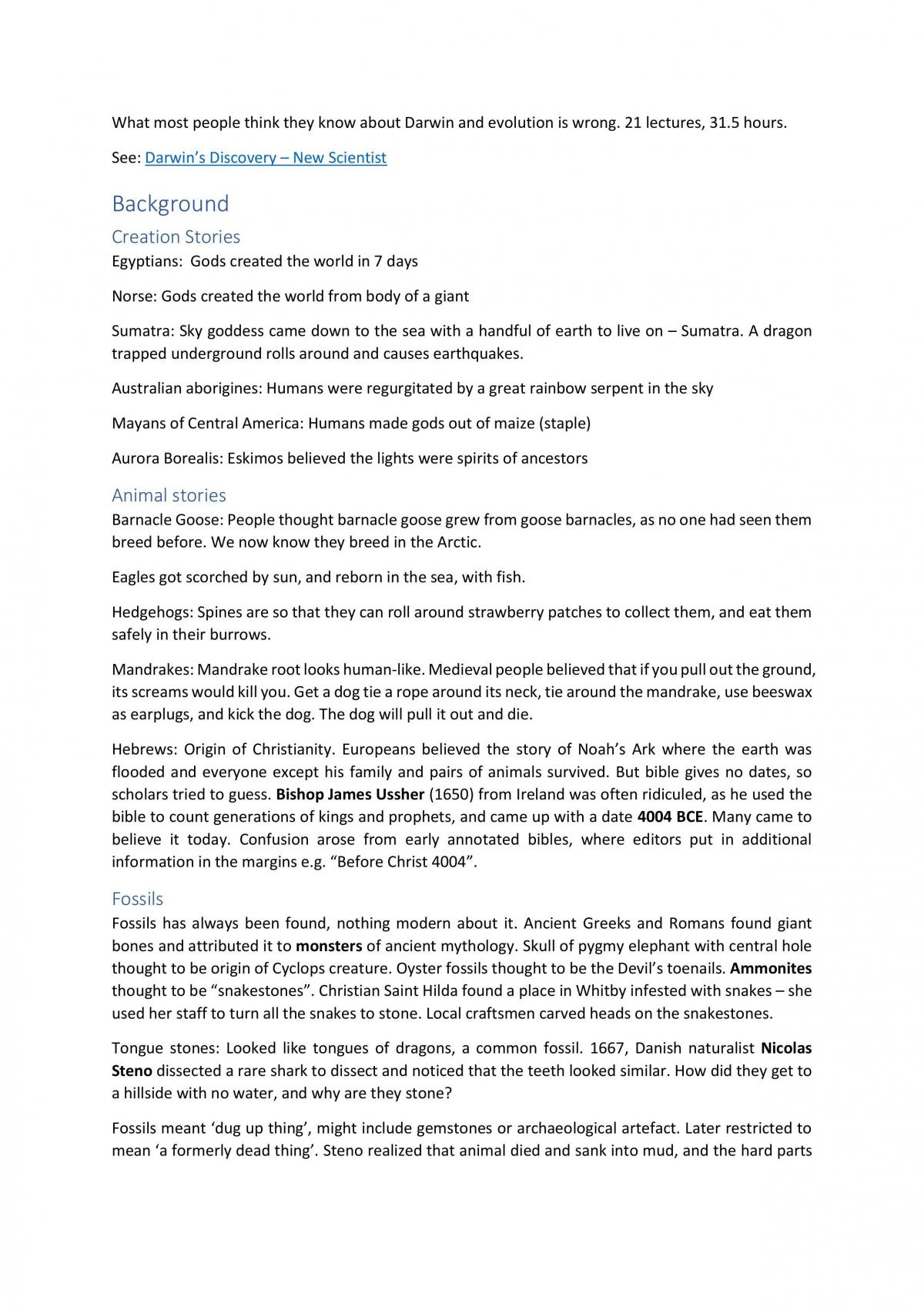 Notes for the lectures of GET1020 Darwin and Evolution - Page 6