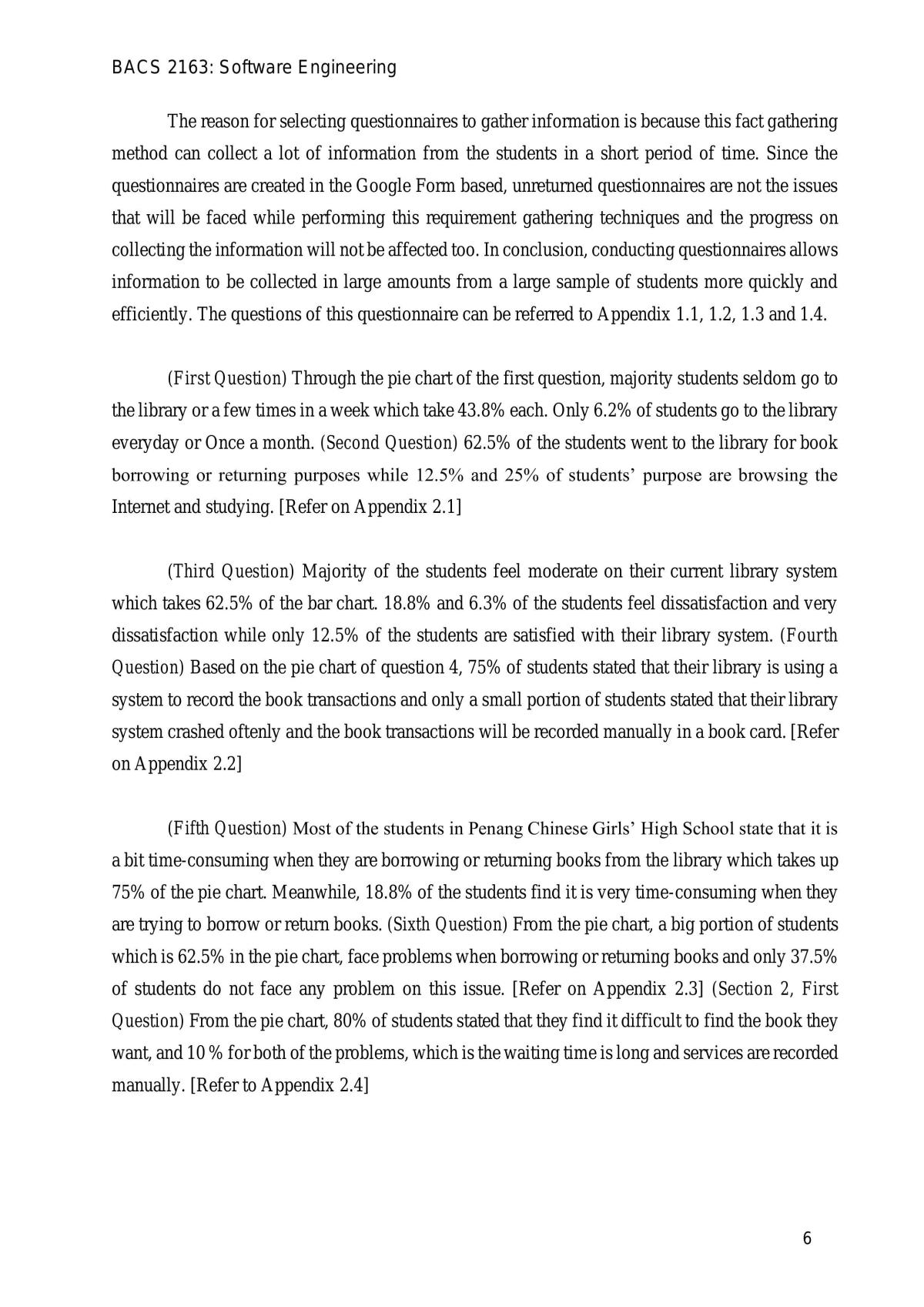 BACS2163 Software Engineering Assignment - Page 0