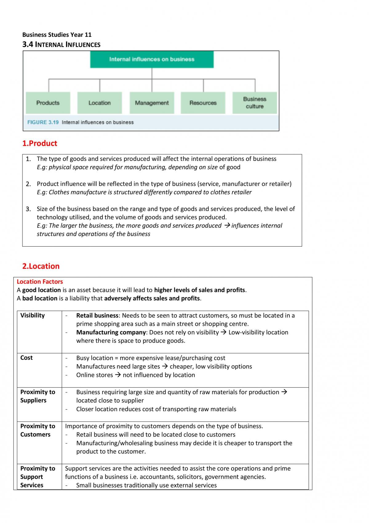 Prelim Business Studies Notes - Page 17