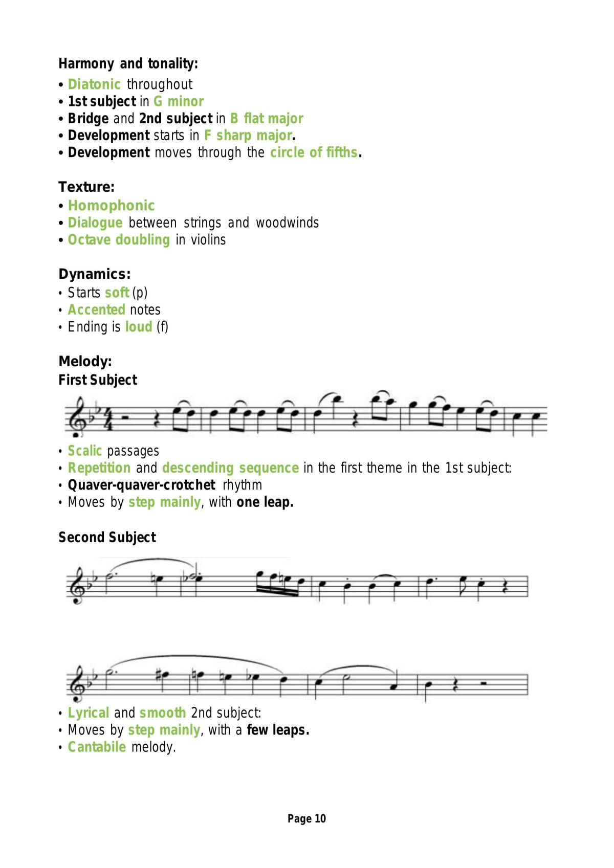 AQA GCSE Music - comprehensive notes - Page 0