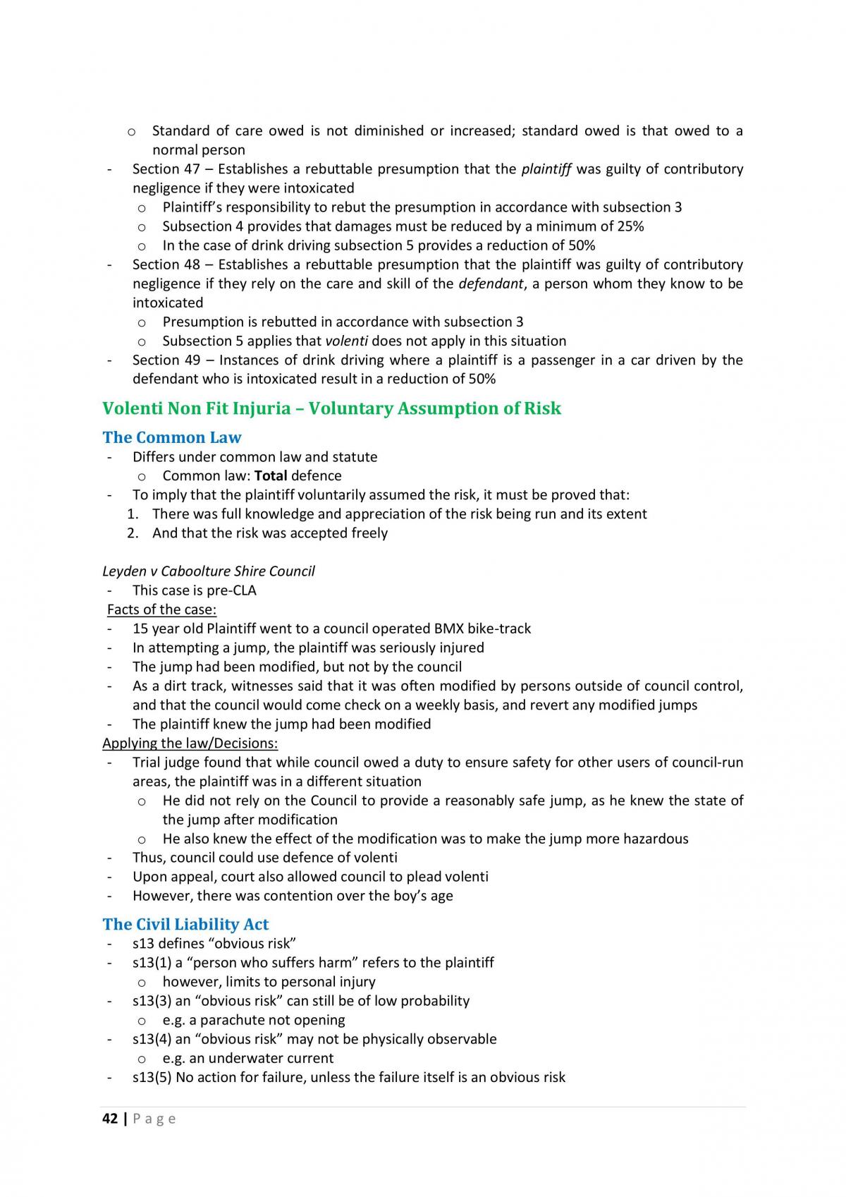Torts A Complete Notes - Page 42