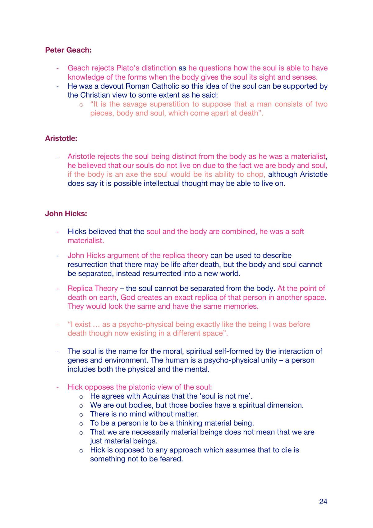 Soul, mind and body notes - Page 24