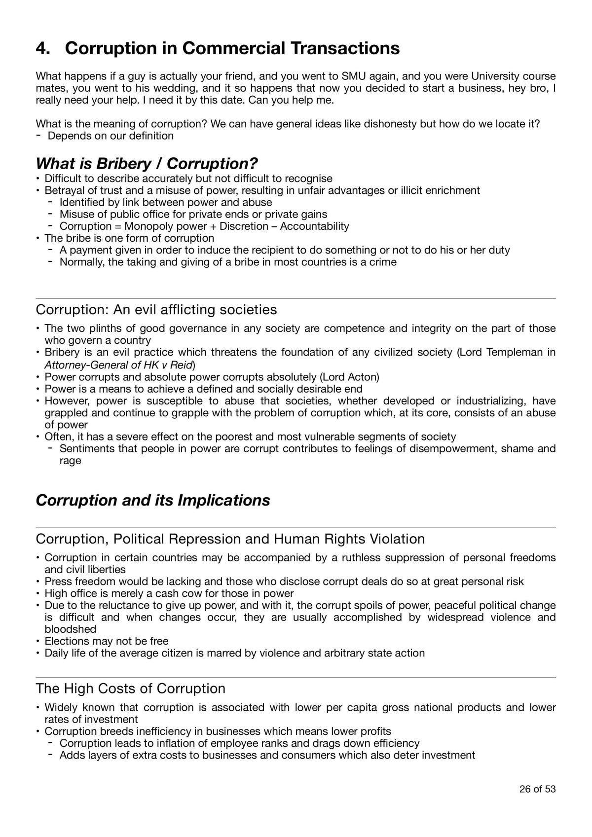 Ethics and Social Responsibility Application Notes - Page 26