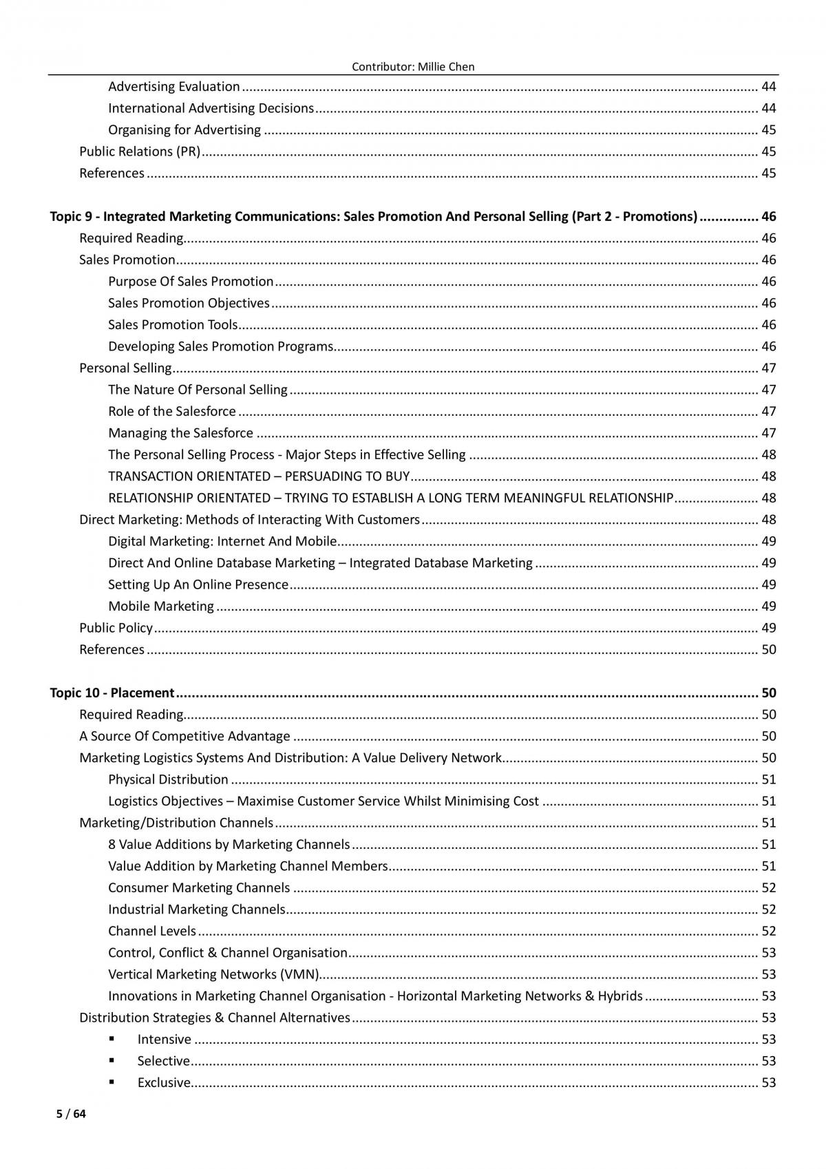 MARK1012 Final Study Notes - Page 6