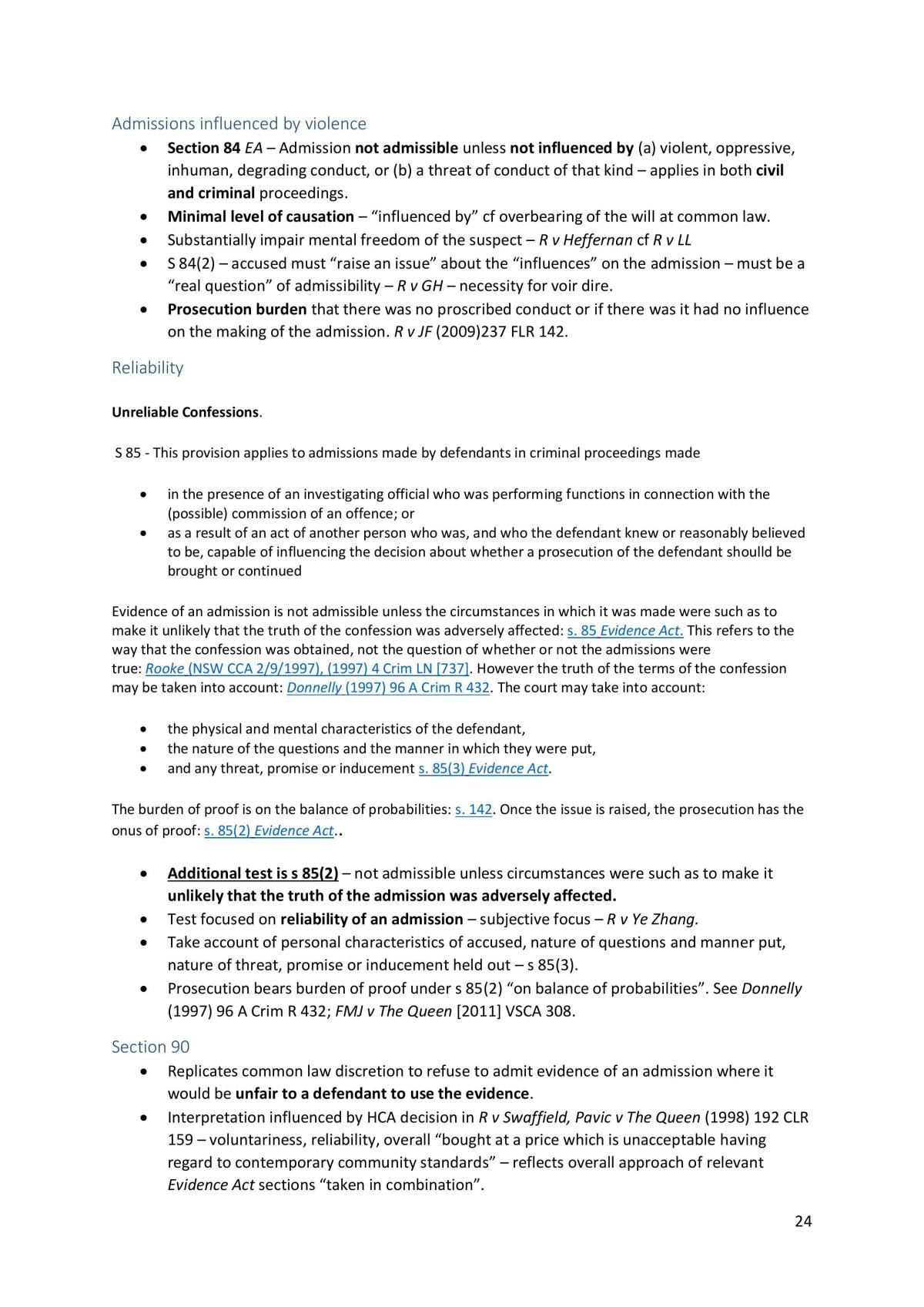 Evidence Notes - Page 24