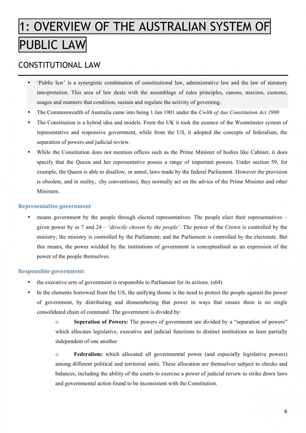 Public Law Comprehensive Notes - Page 6