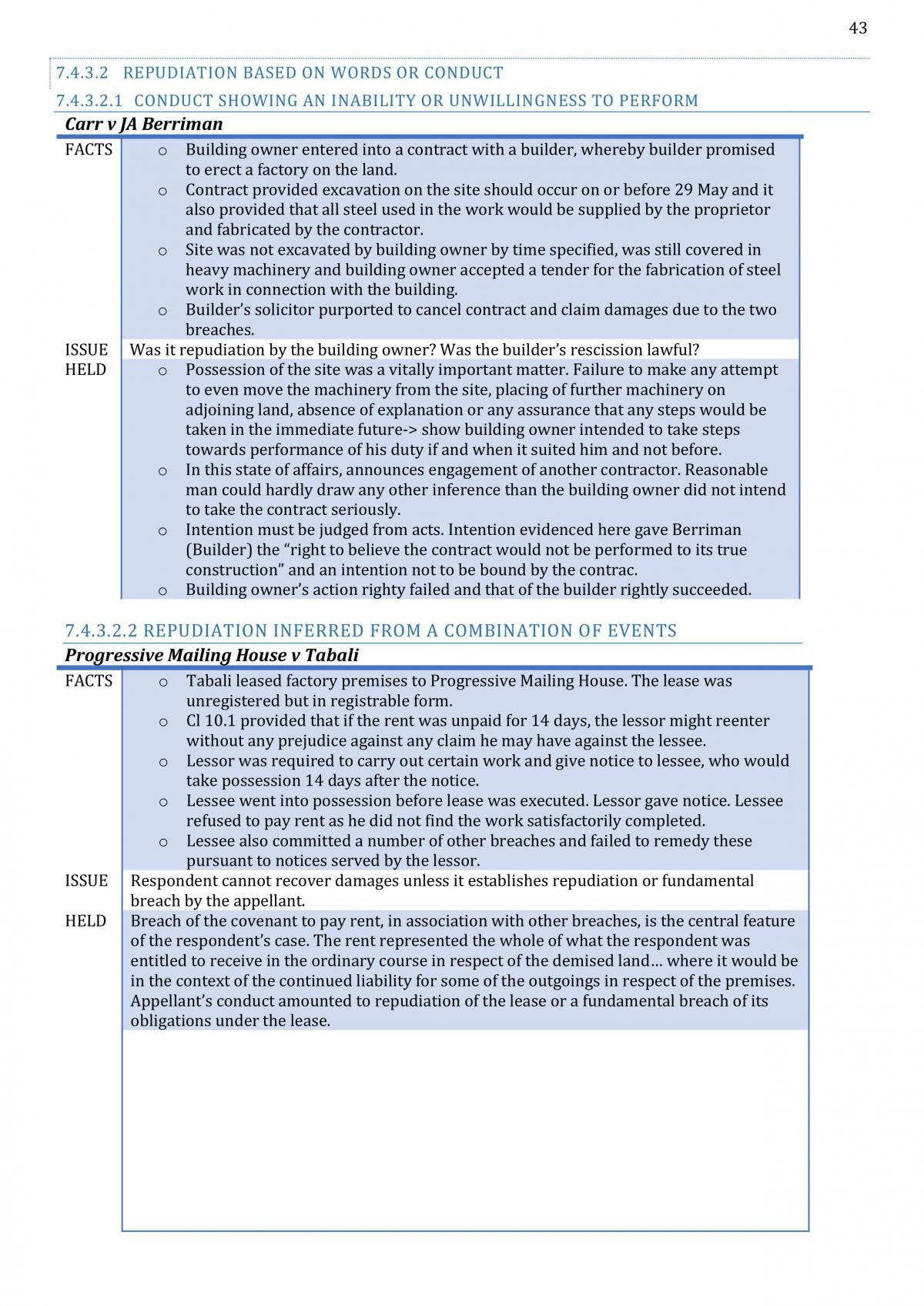 LAWS1075 Course Notes - Page 43