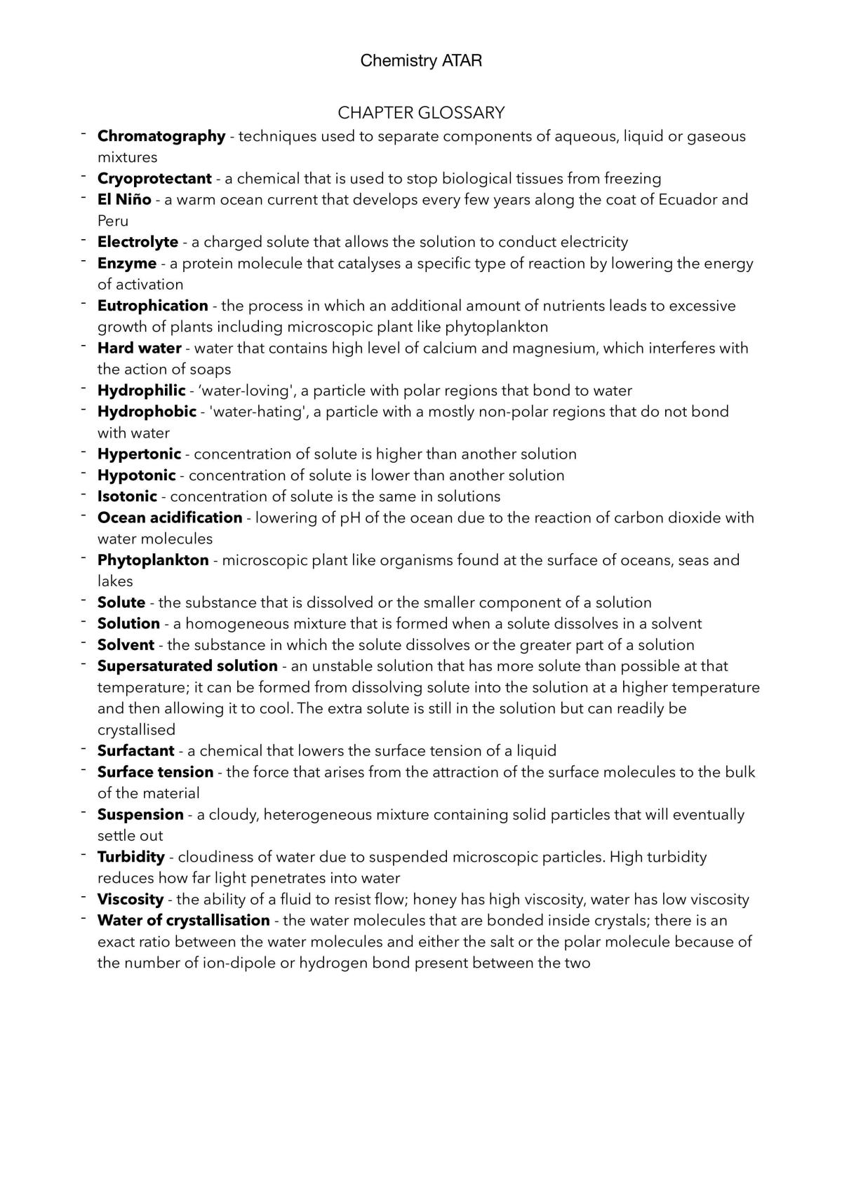 Chemistry Unit 1 Notes - Page 6