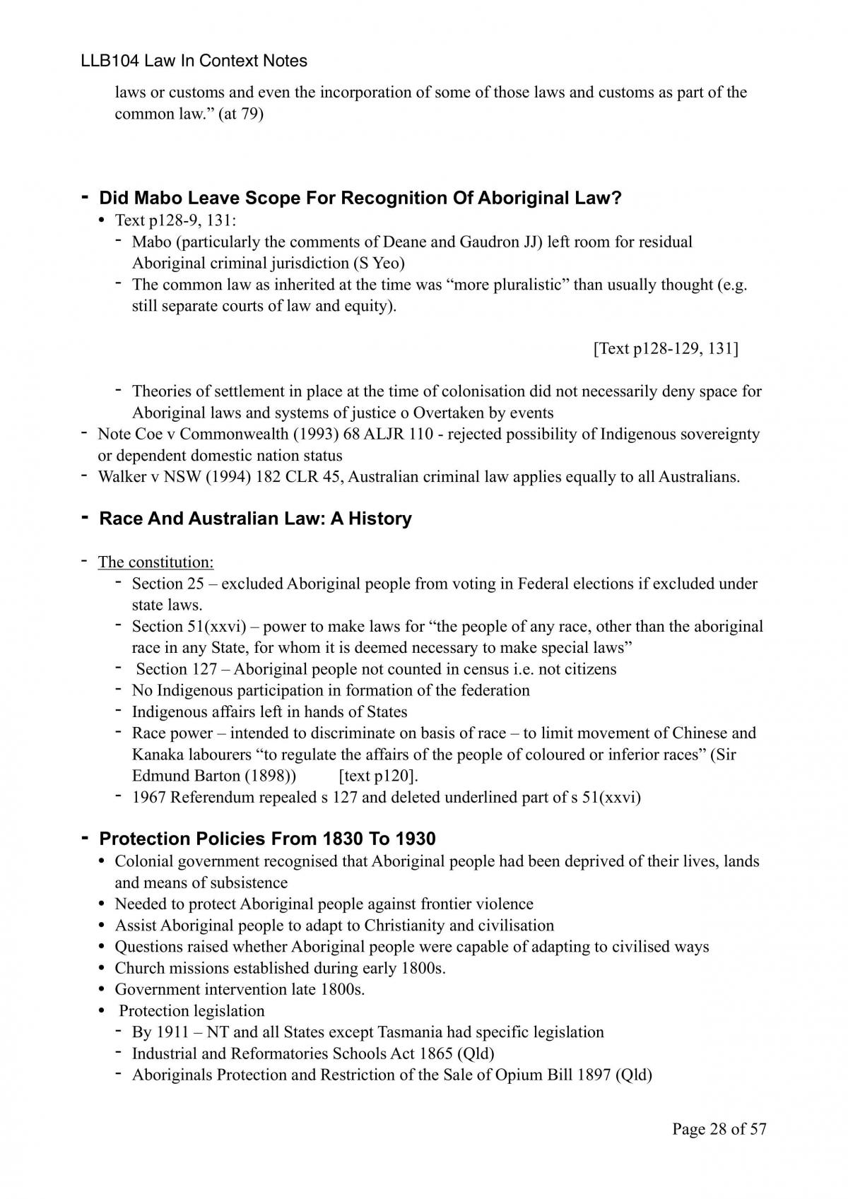 LLB104 Notes - Page 28