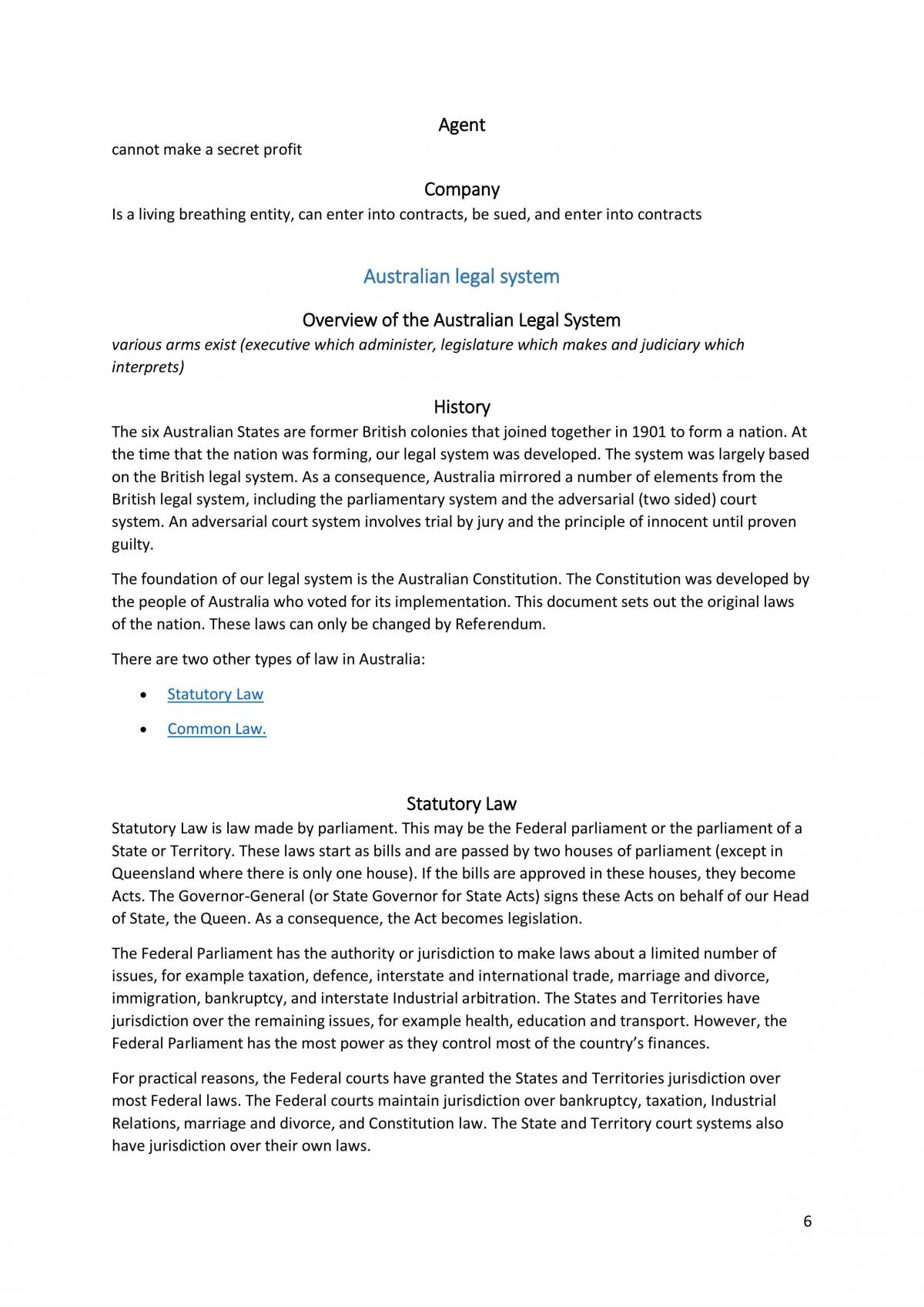 Exam notes - Page 6