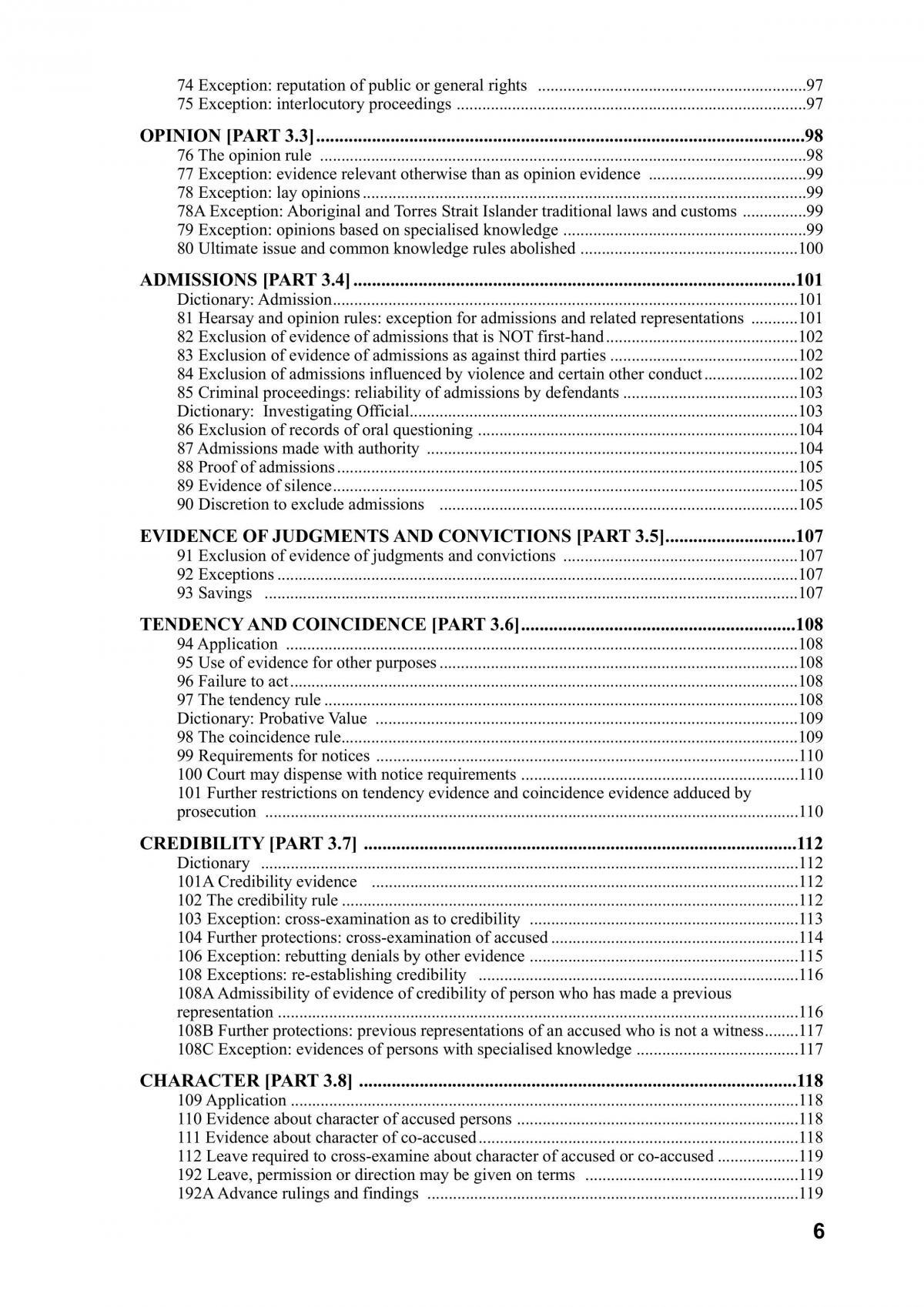 Full Summary Evidence - Page 6