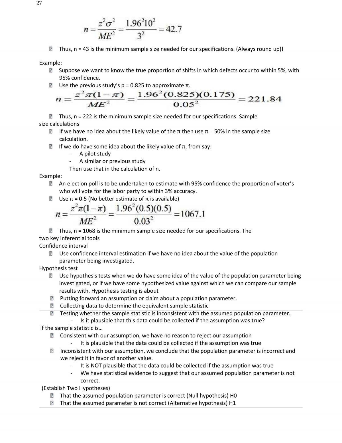Business Analytics Trimester Revision - Page 27