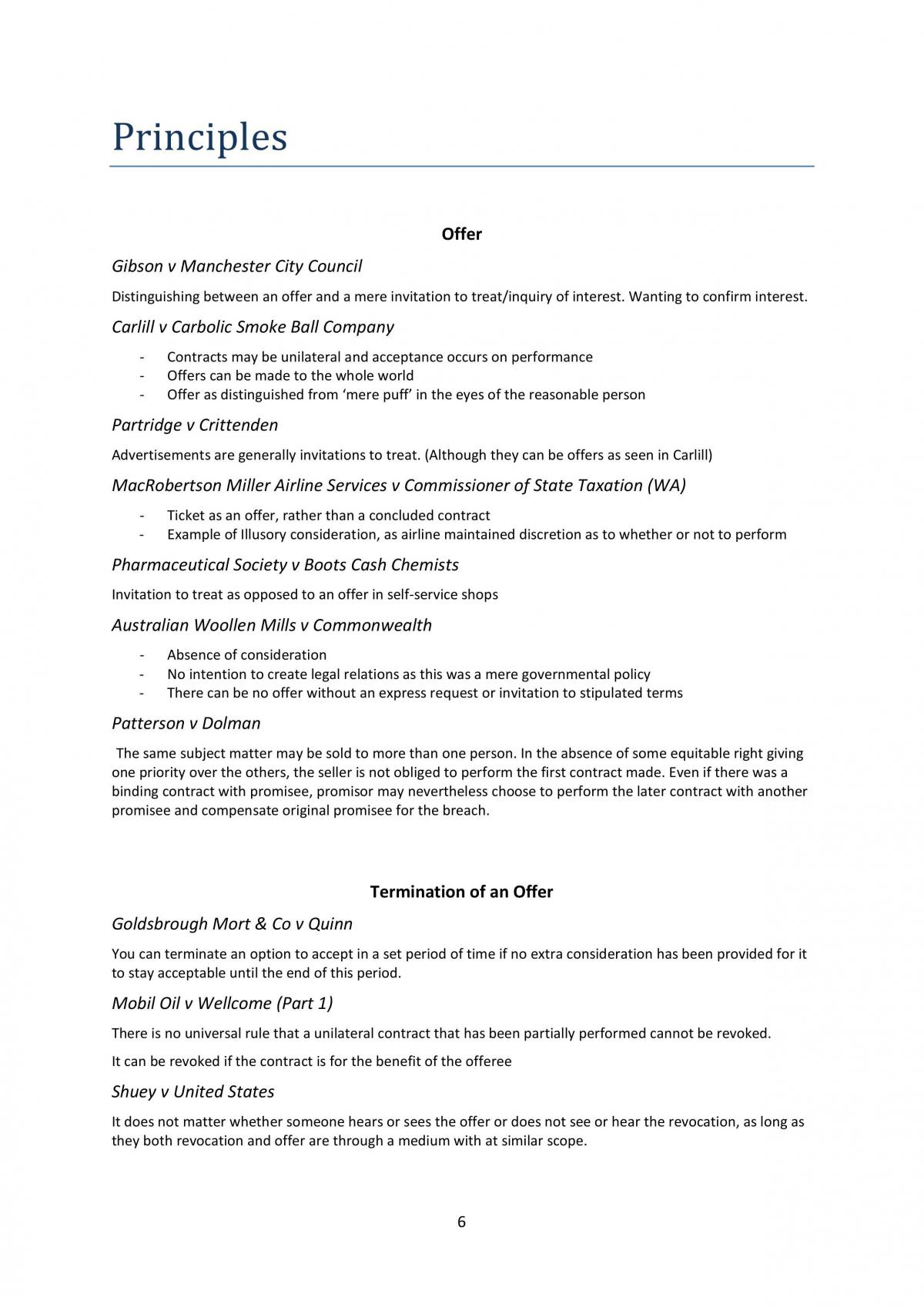 Contract Law A - Page 6