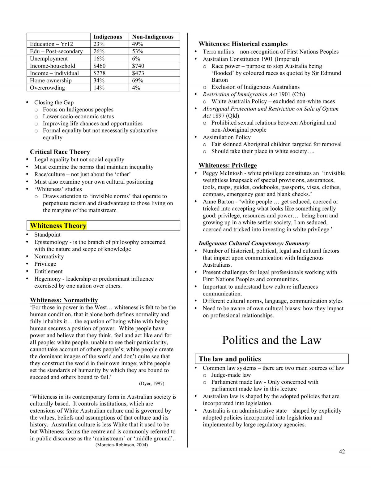 Law in Context Summary Notes - Page 42