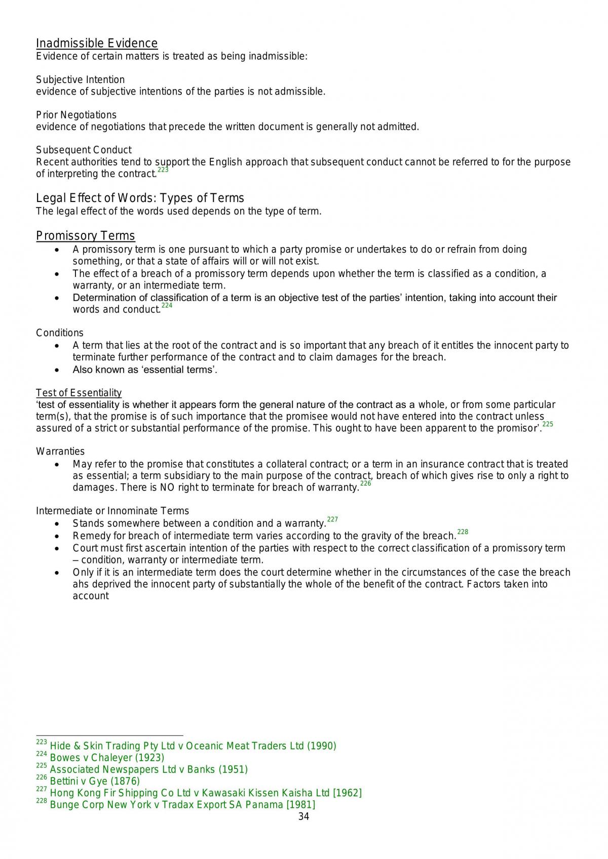 Contracts Summary - Page 34