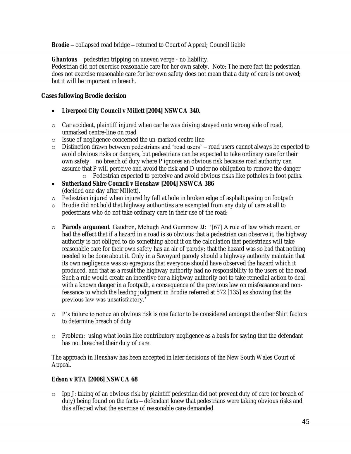 Exam notes - Page 45