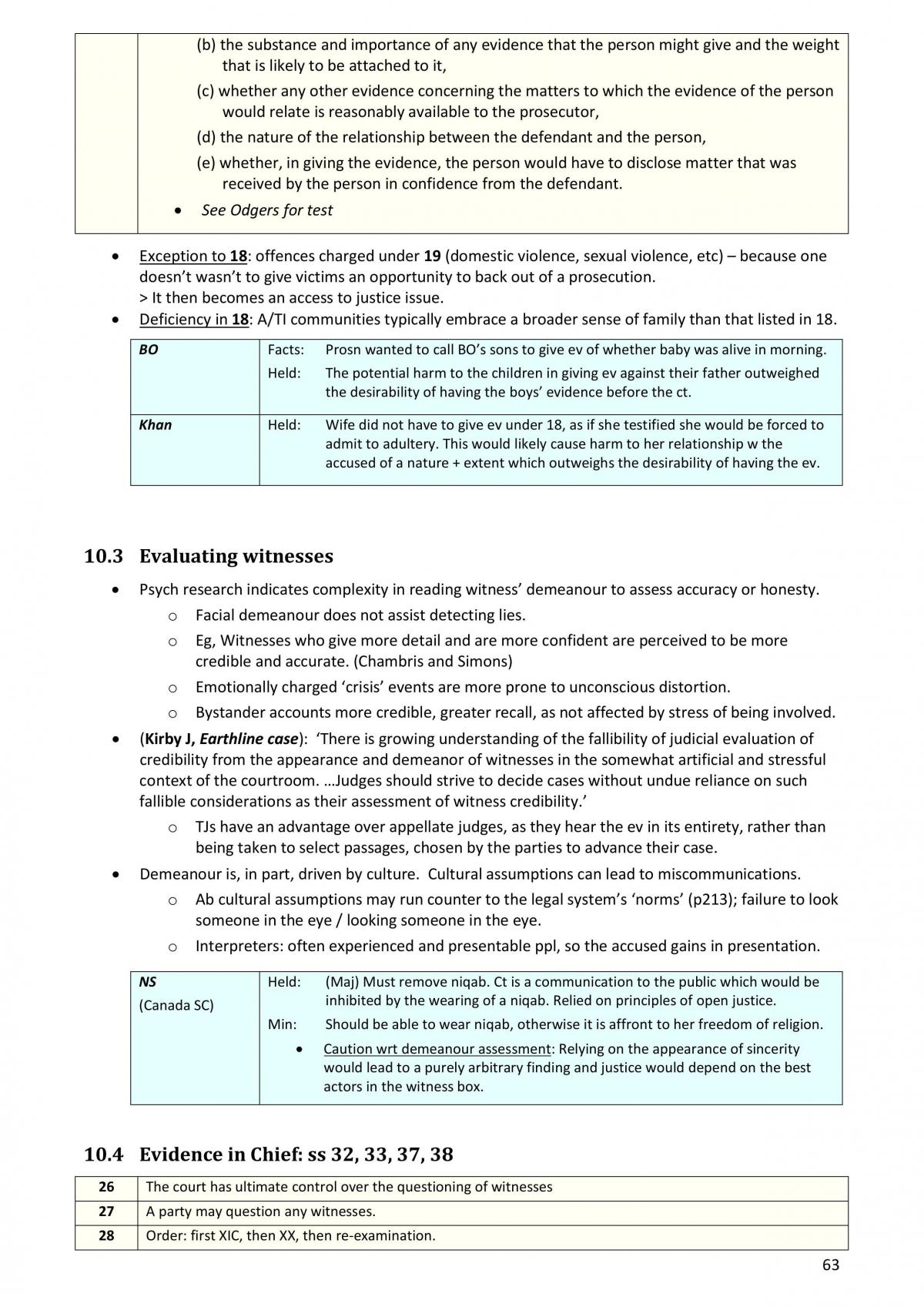 Complete Evidence Notes - Page 63