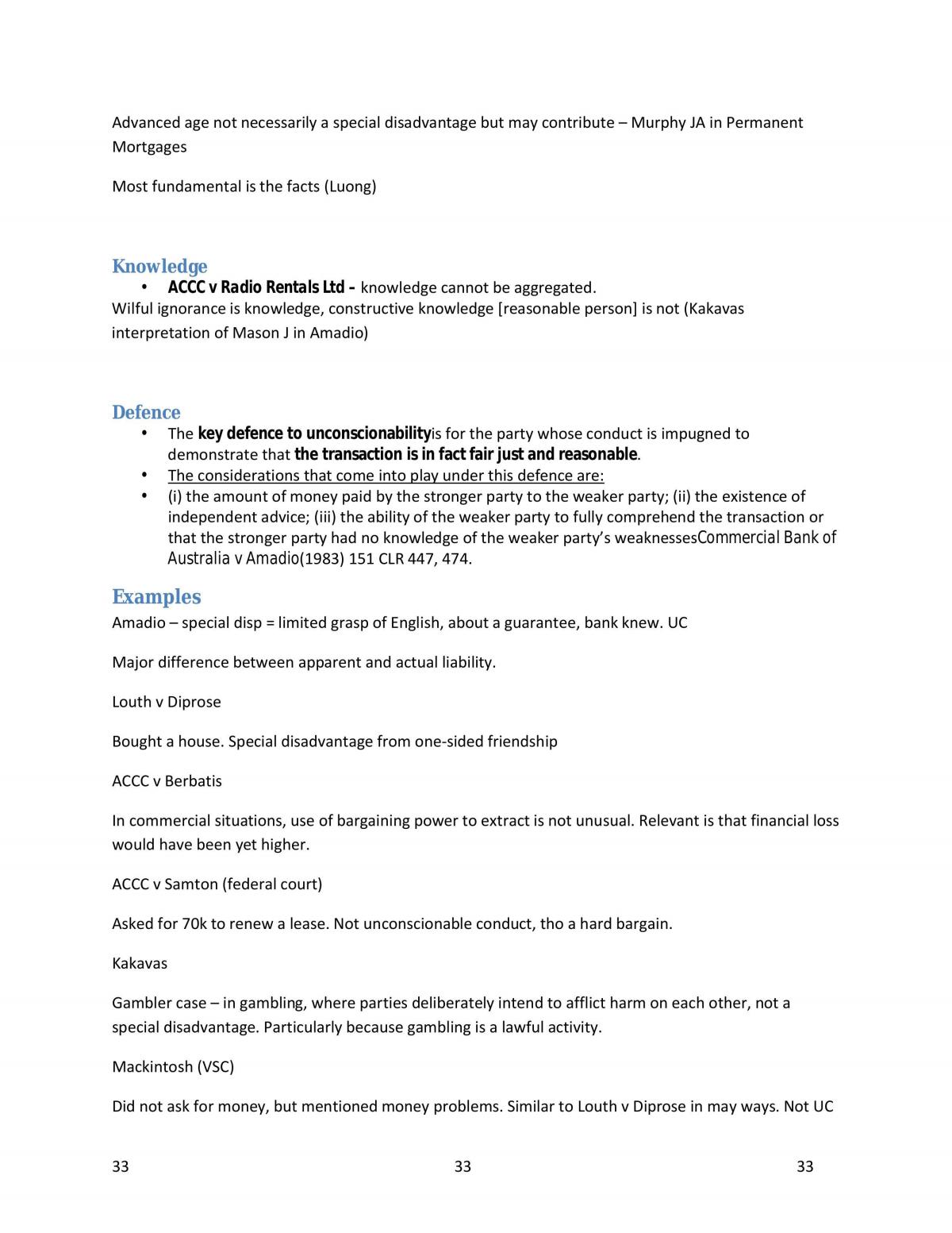 Contracts Law Notes - Page 33