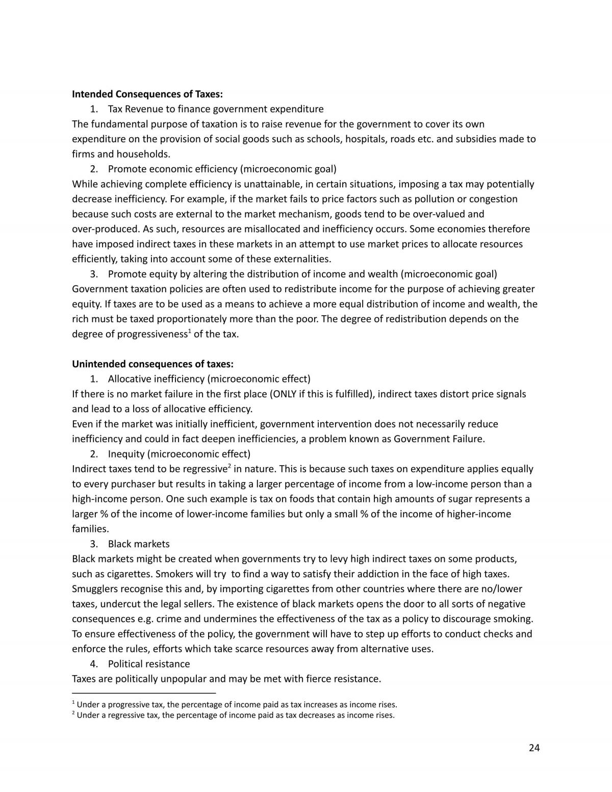 Price Mechanism Study Notes - Page 25
