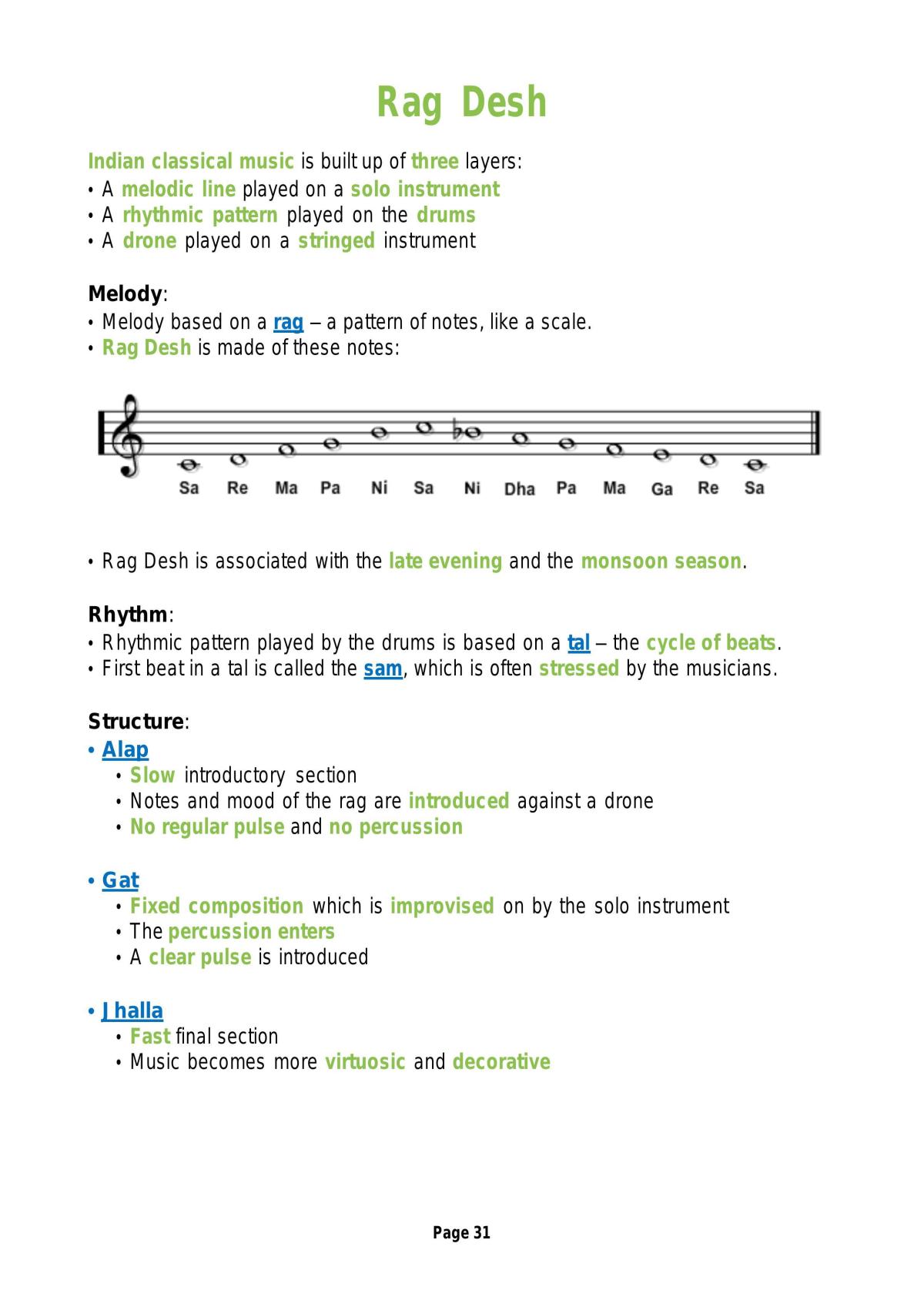 AQA GCSE Music - comprehensive notes - Page 0