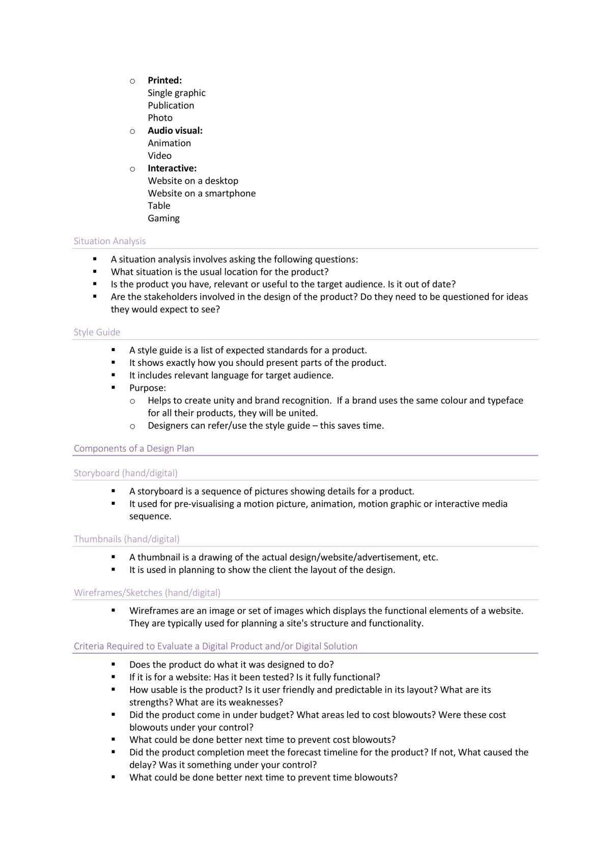 Complete Year 11 Study Notes - Page 20