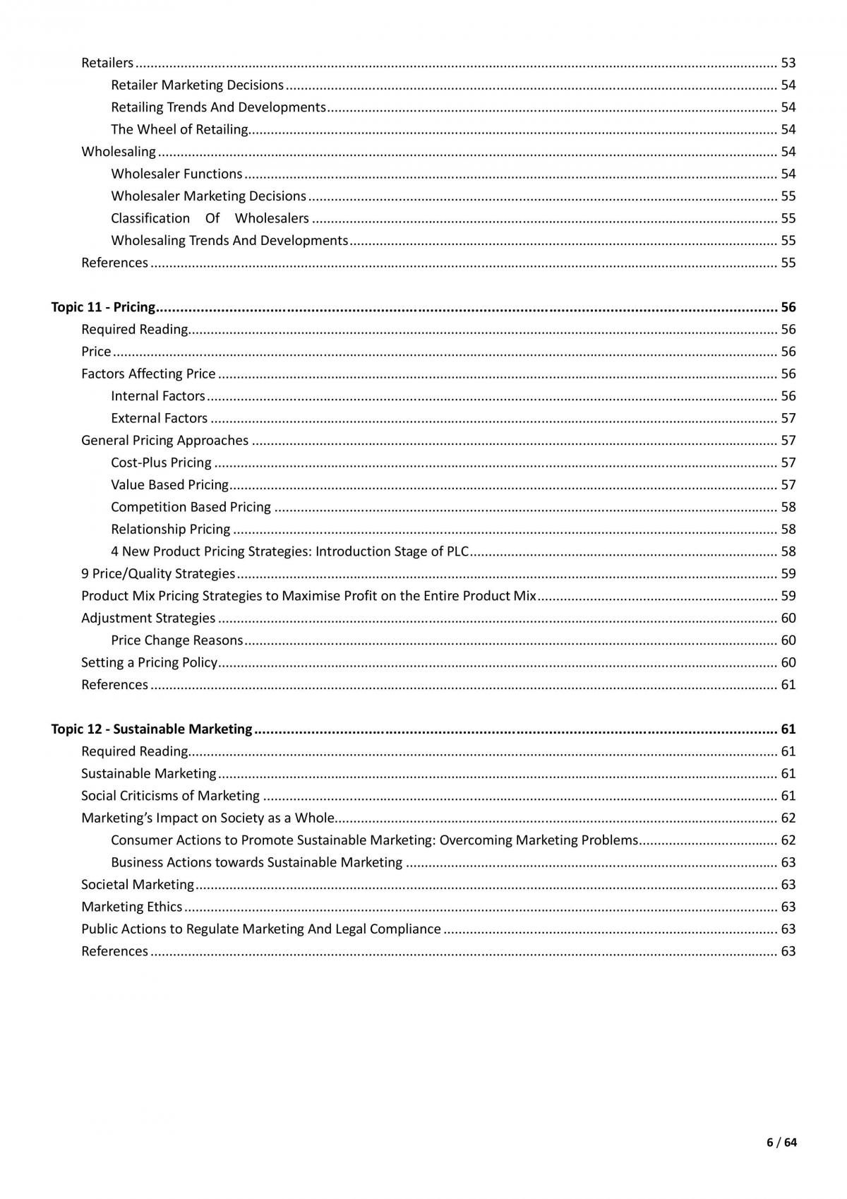 MARK1012 Final Study Notes - Page 7