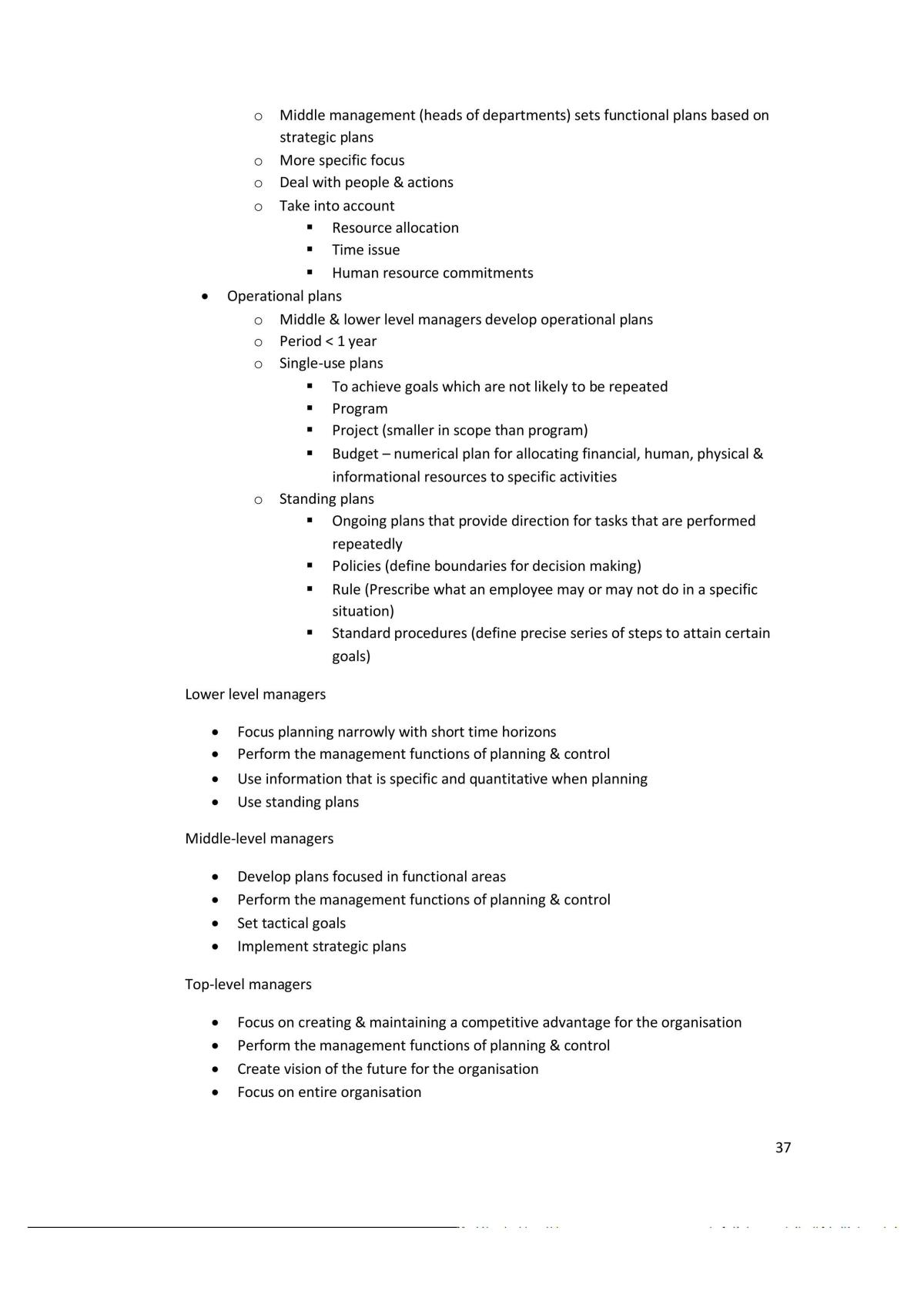 Business Management IA Study Notes - Page 38