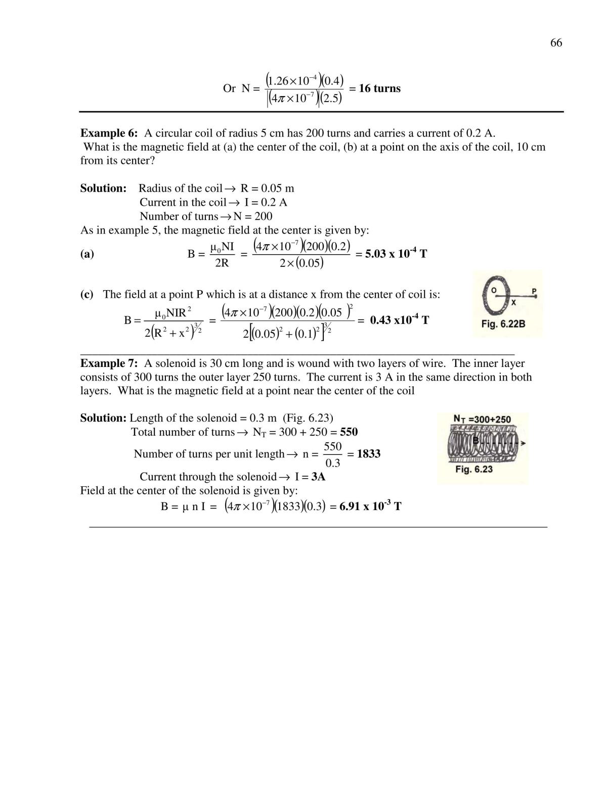Electricity and Magnetism Study Notes - Page 66