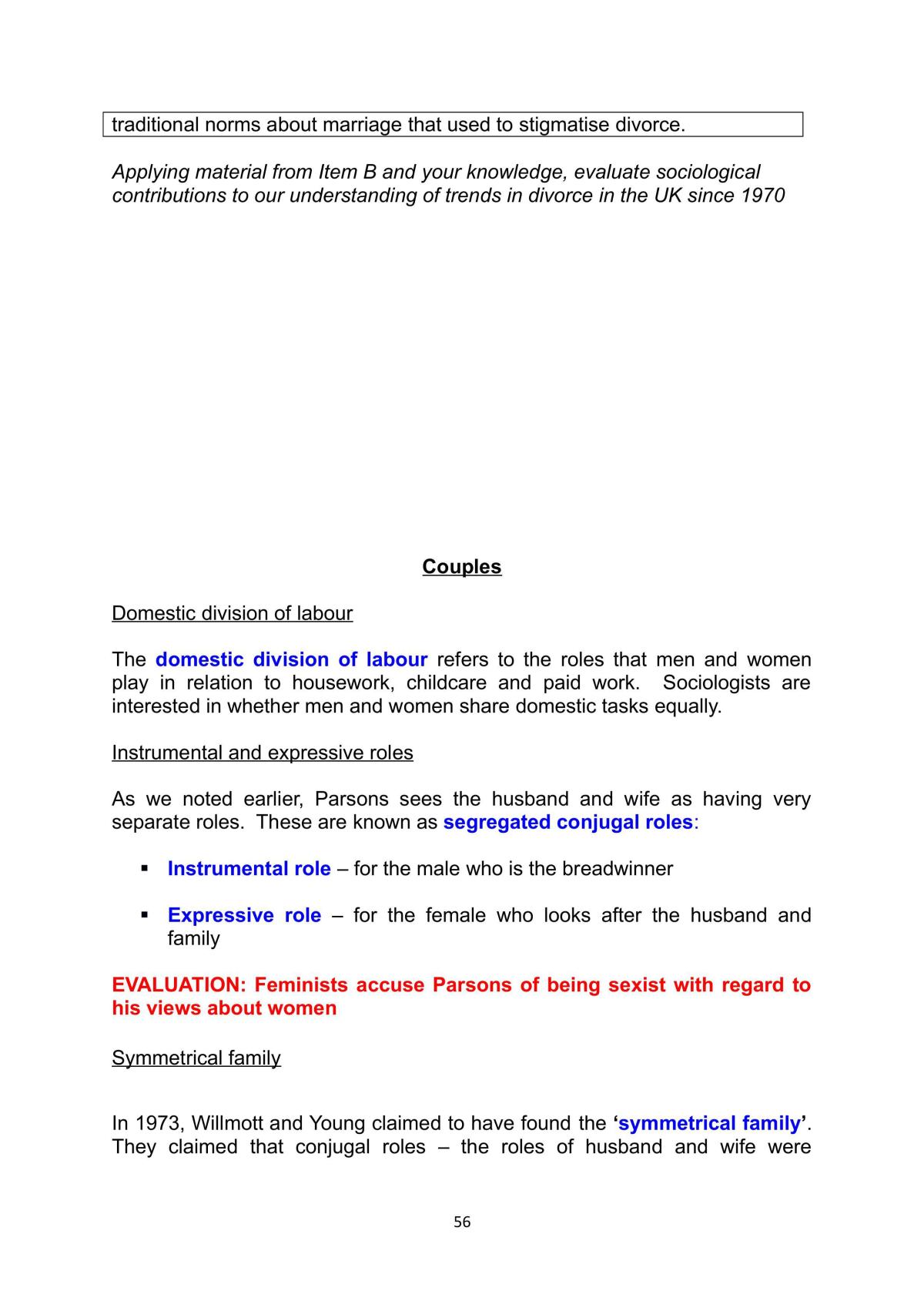 A Level Sociology Notes - Page 56