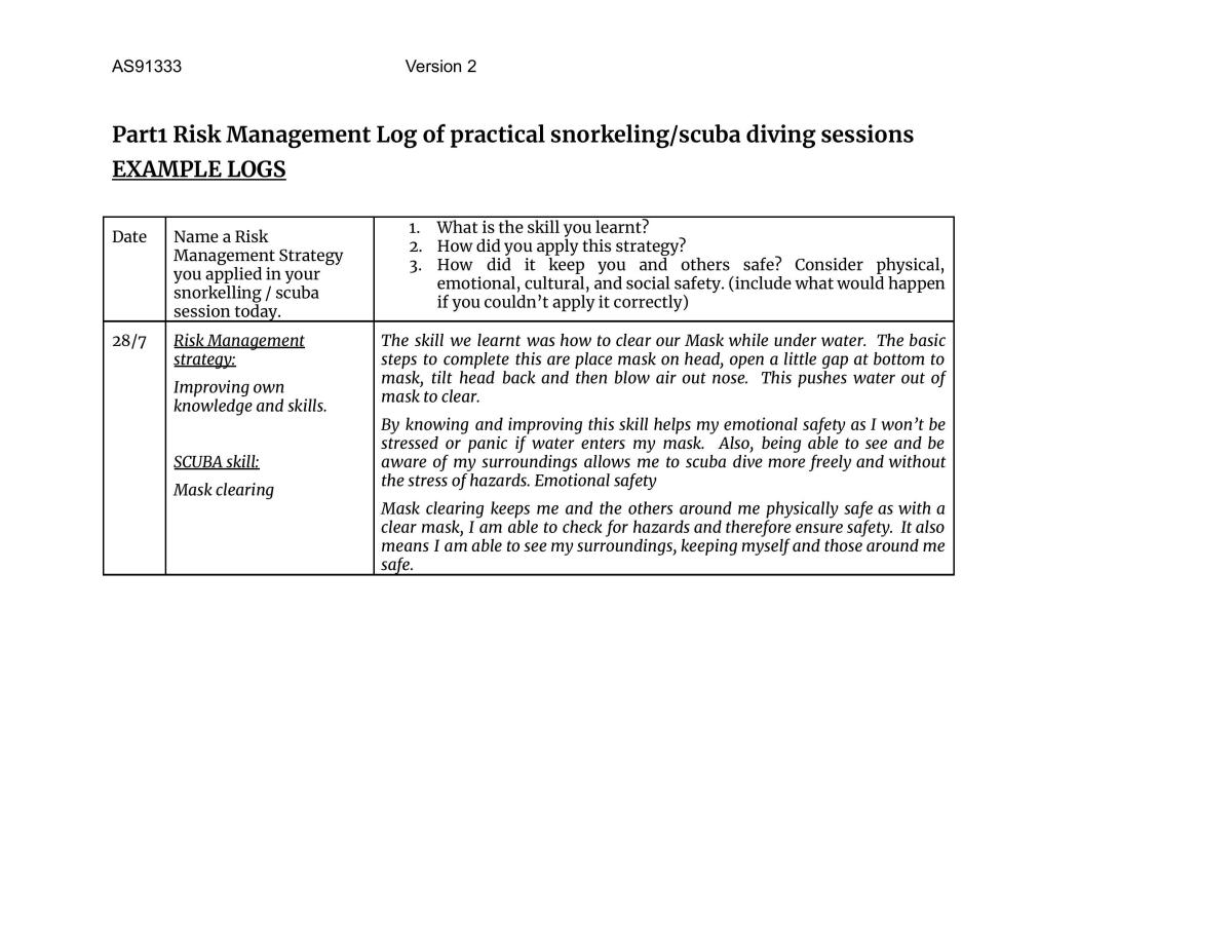 Level 2 Outdoor Education 91333  - Page 7