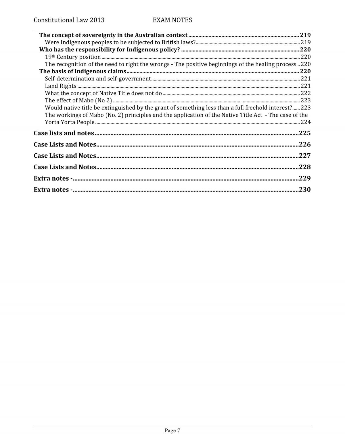 Constitutional Law  Exam Notes - Page 7