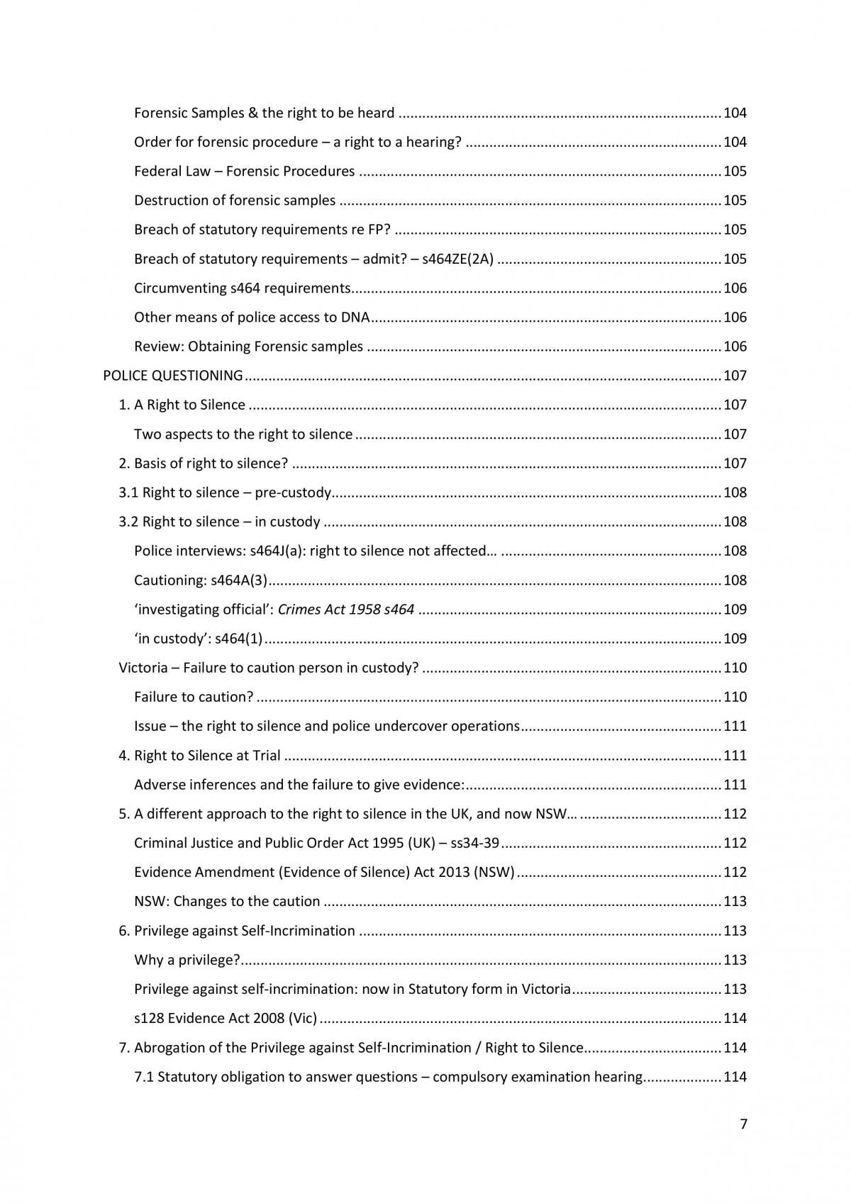 Criminal Procedure - Extensive and Thorough Notes - Page 7