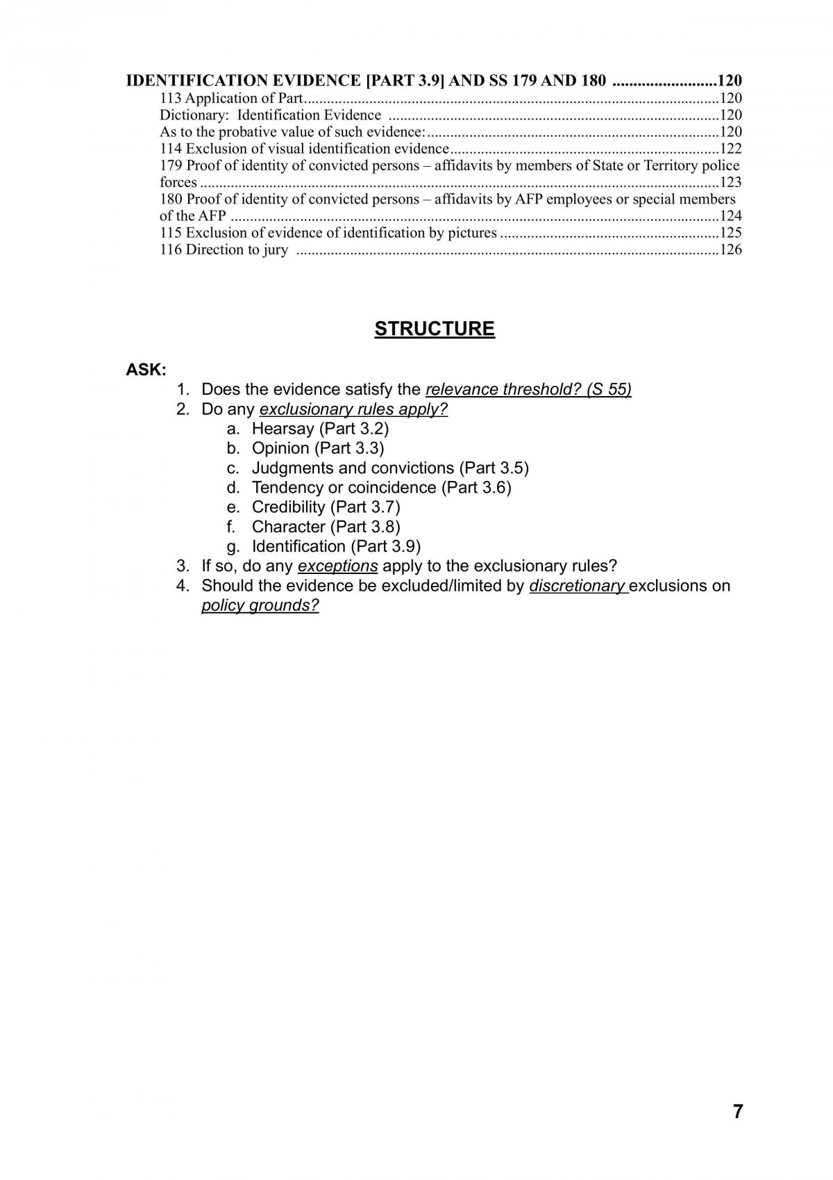 Full Summary Evidence - Page 7