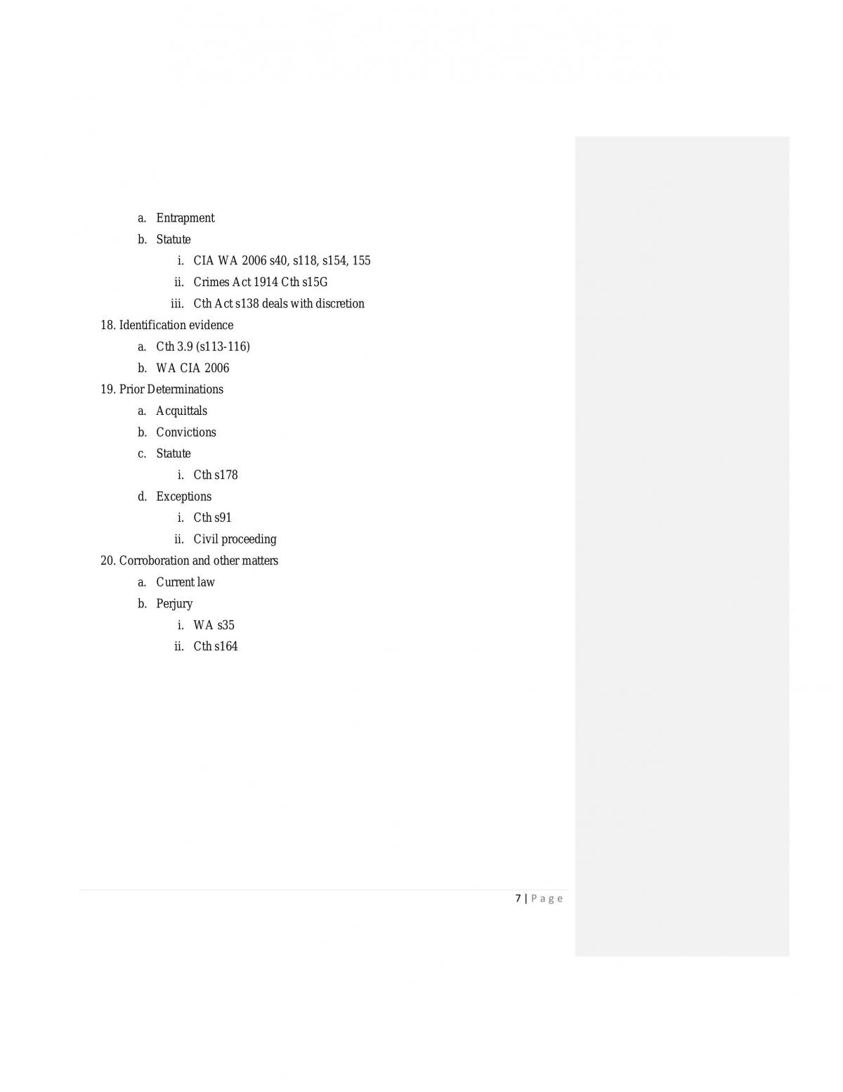 Evidence Exam Notes - Page 7
