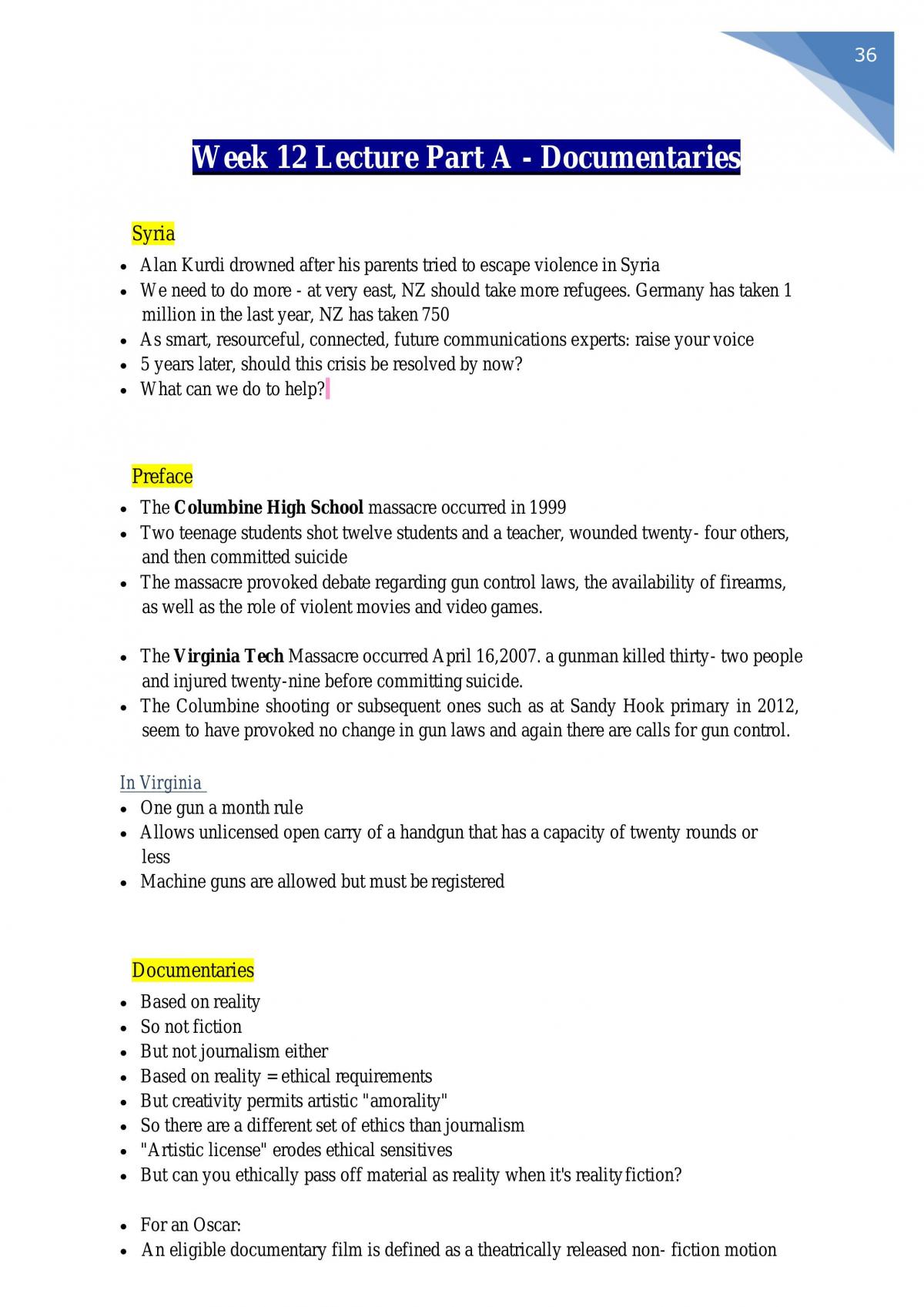 Week 1 to Week 12 Lecture Notes (Completed Contents) - Page 36