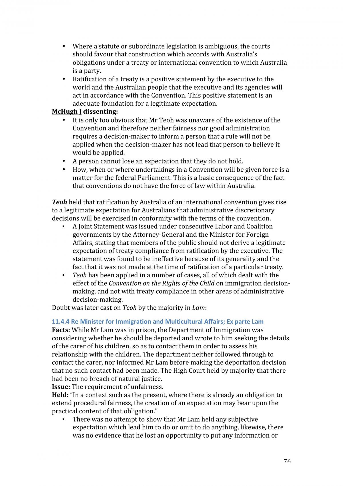 Full Exam Notes Admin Law - Page 76