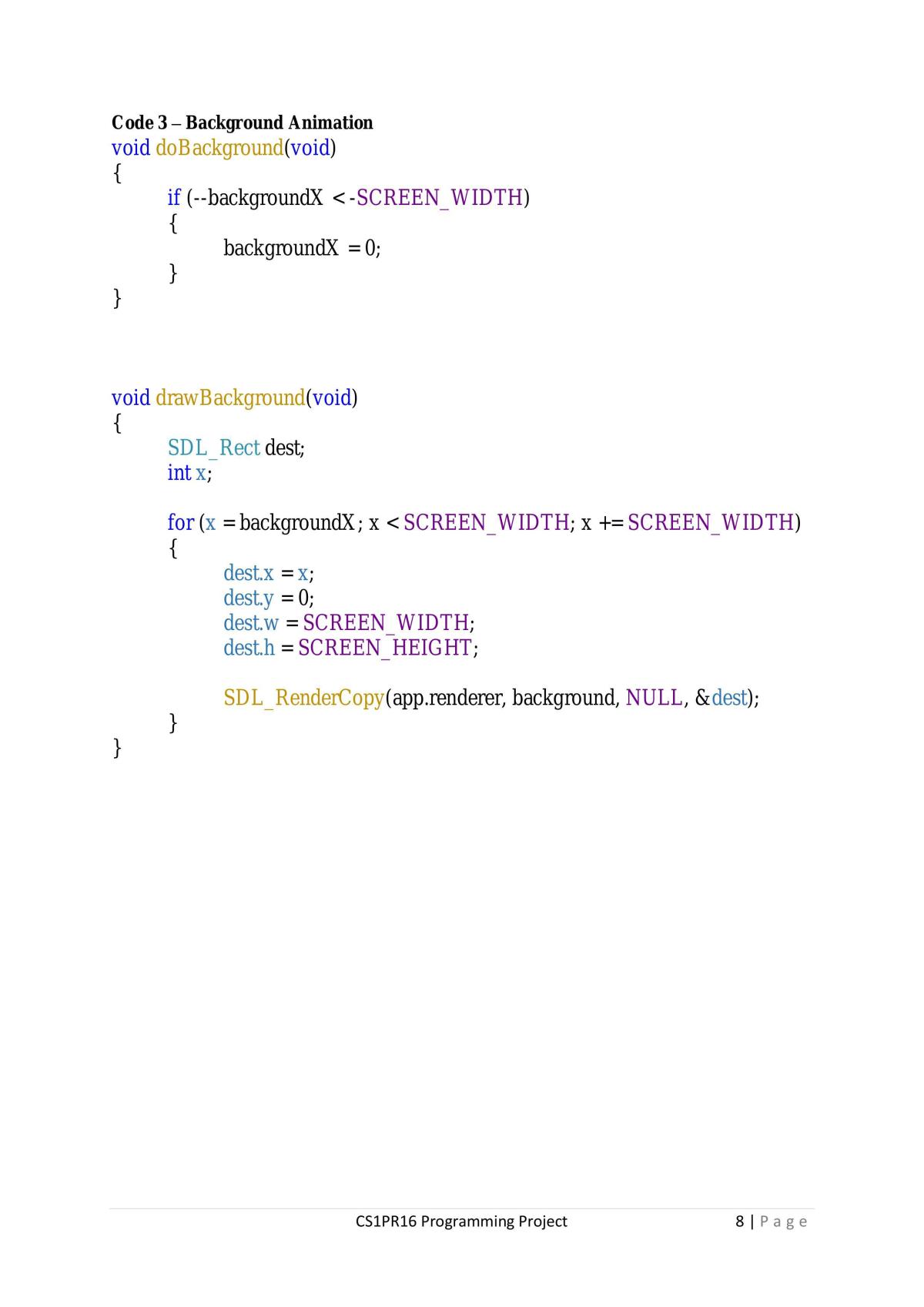 Extending a Platform game in C/C++: Pixel Pete's Pizza Adventure - Page 0