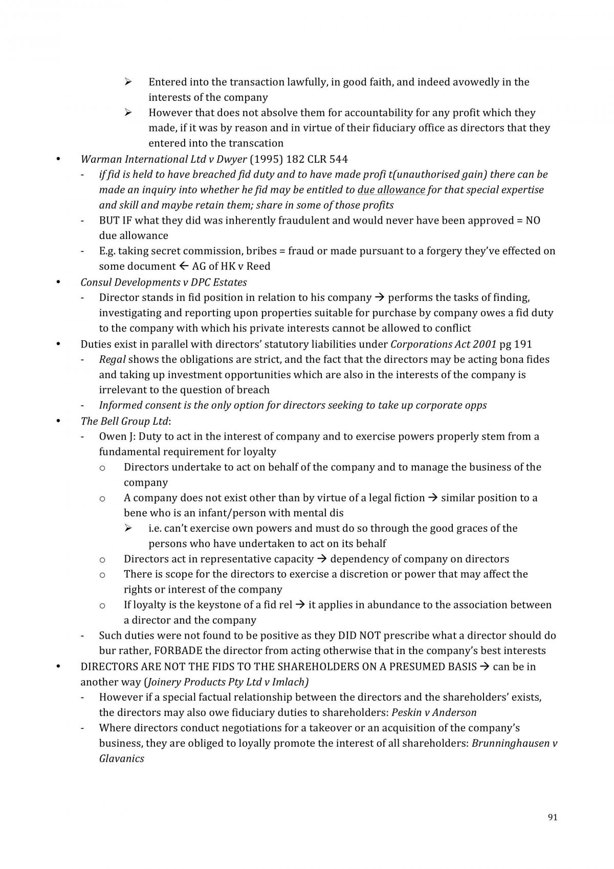 Equity And Trusts Notes - Page 91