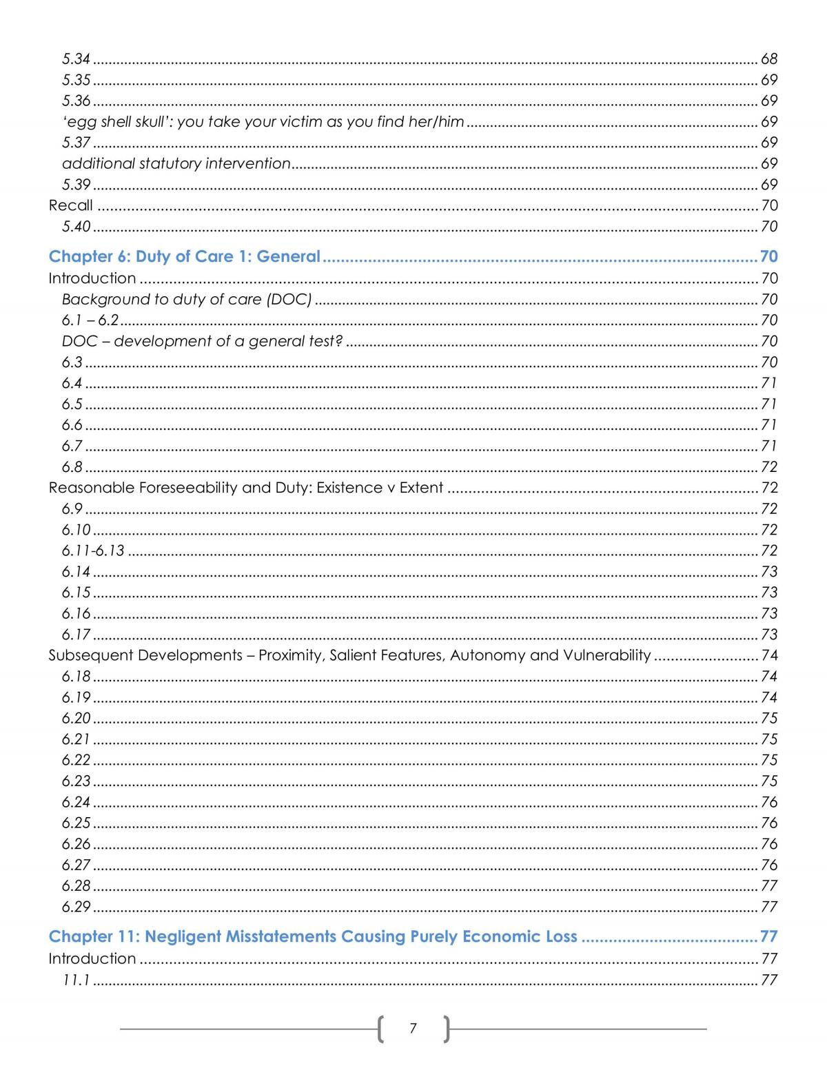 Torts Law Notes (Comprehensive) - Page 8