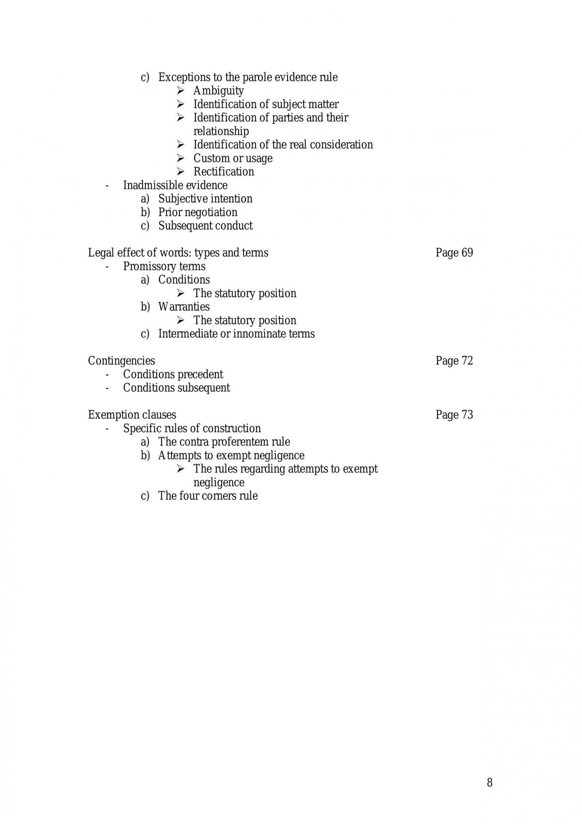Contract A Notes - Page 8