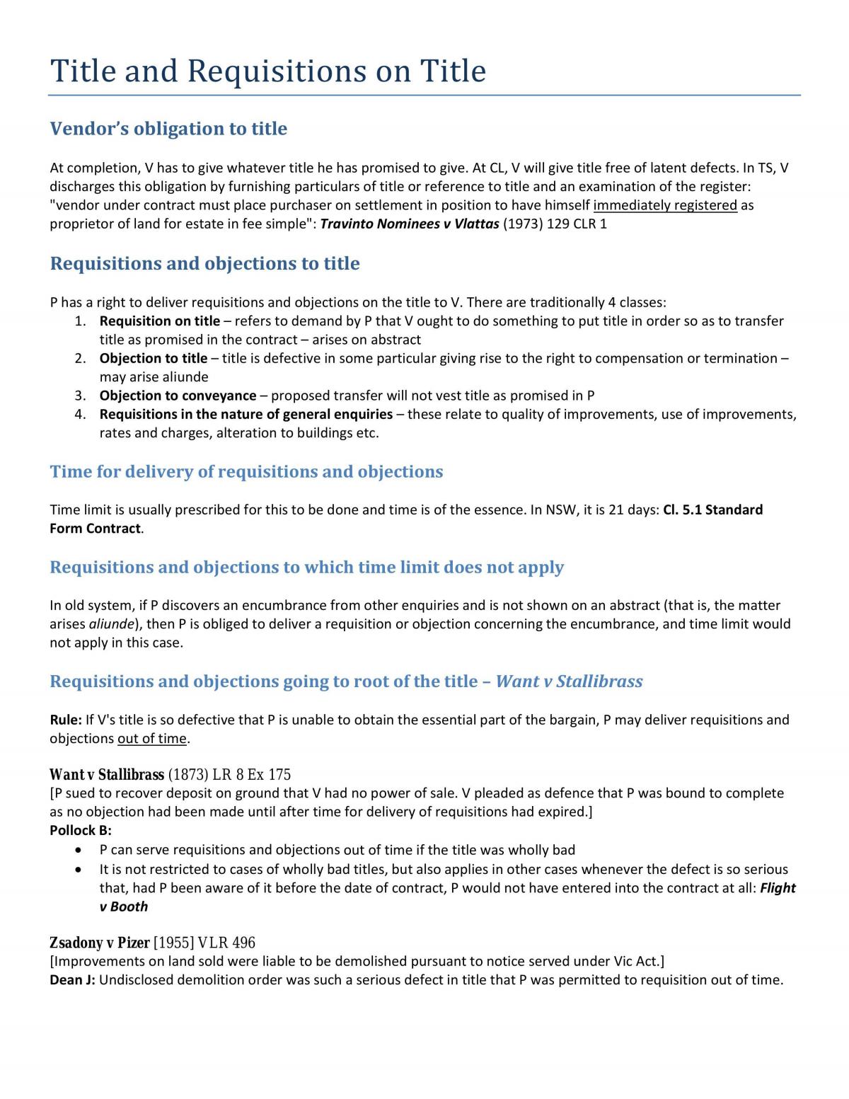 Land Dealings Notes - Page 37