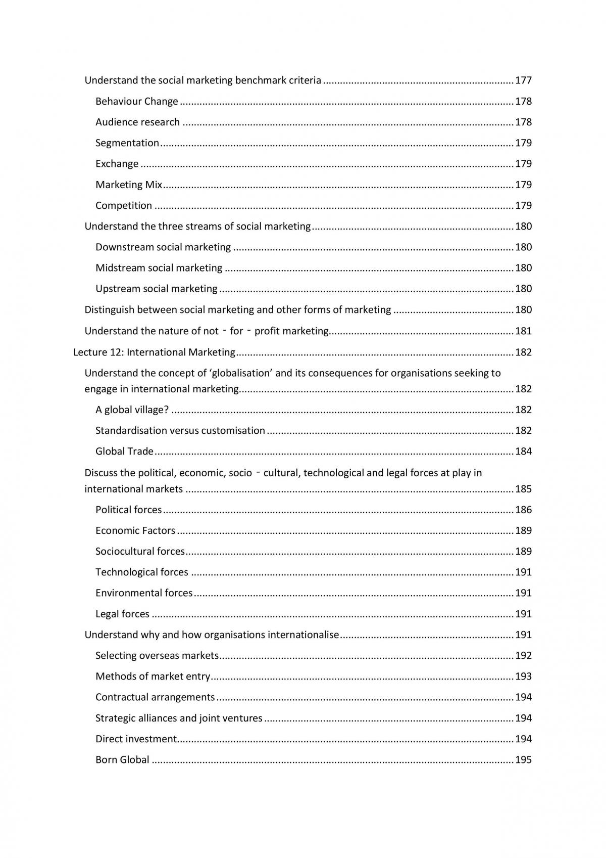 Marketing Foundation Notes - Page 9